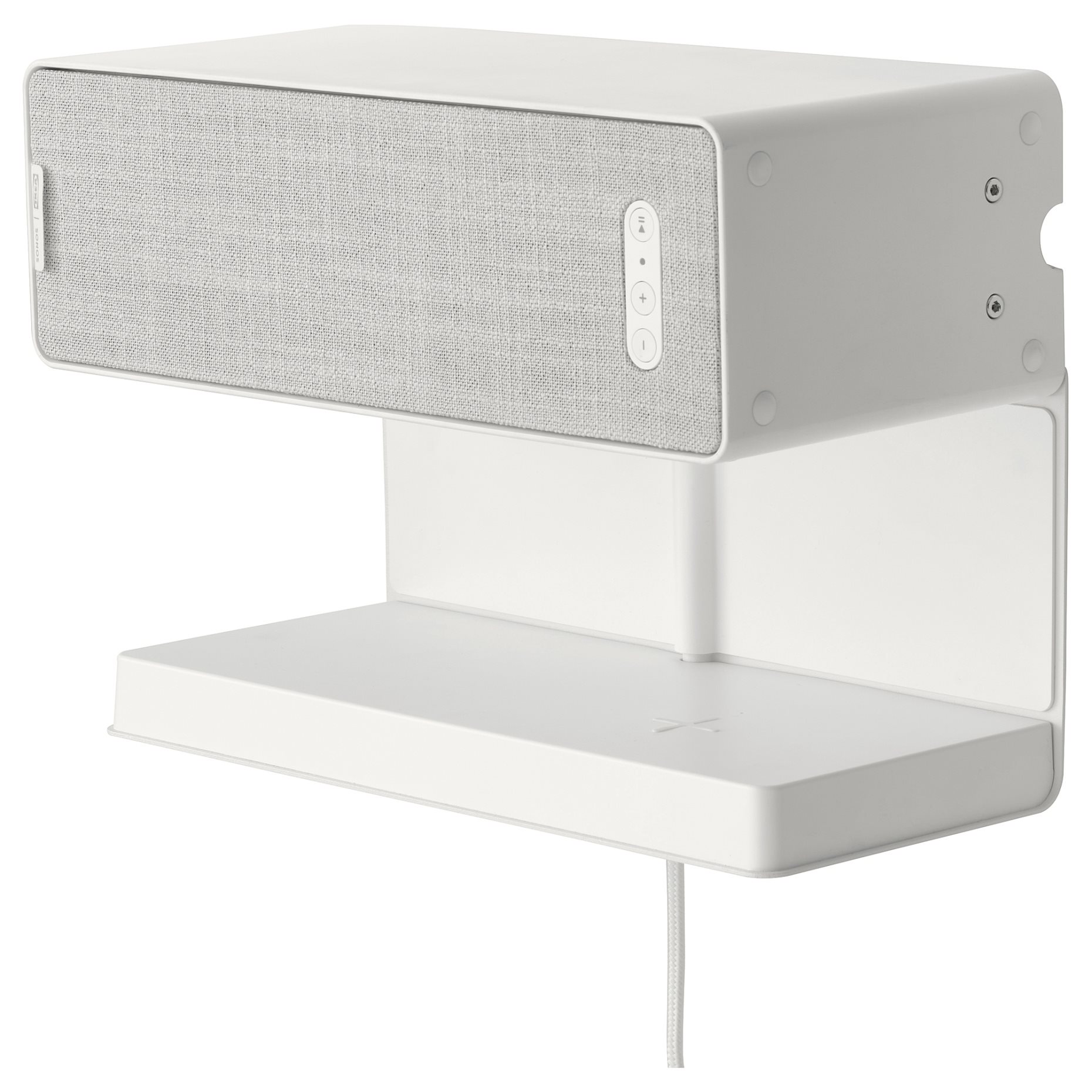 SYMFONISK, shelf with wireless charger, 205.210.56