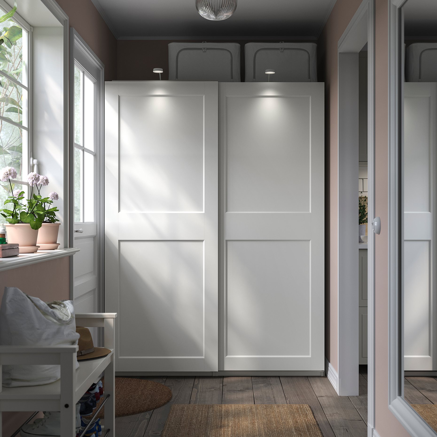 GRIMO, pair of sliding doors, 150x201 cm, 205.215.27
