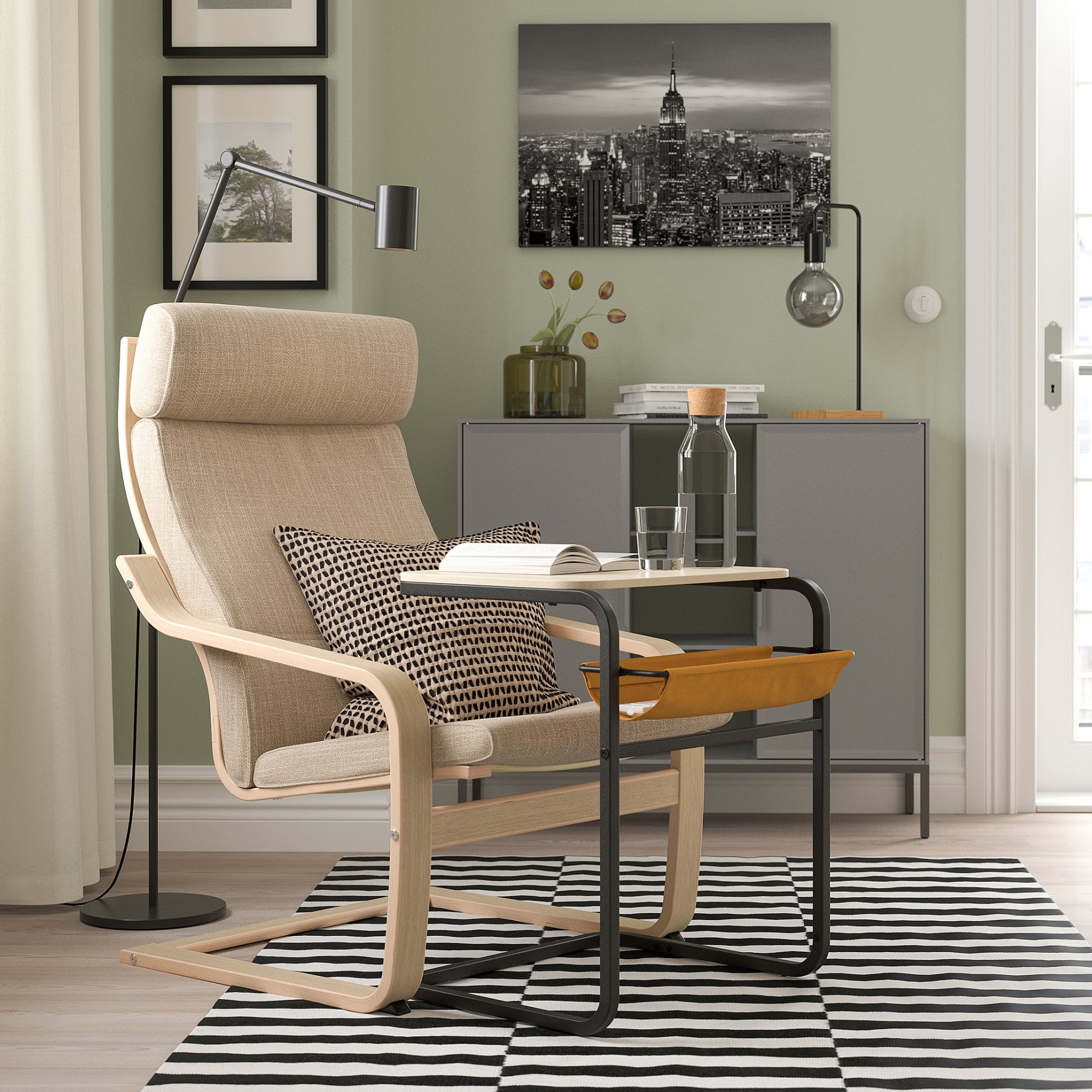 OLSERÖD, side table, 53x50 cm, 205.253.56