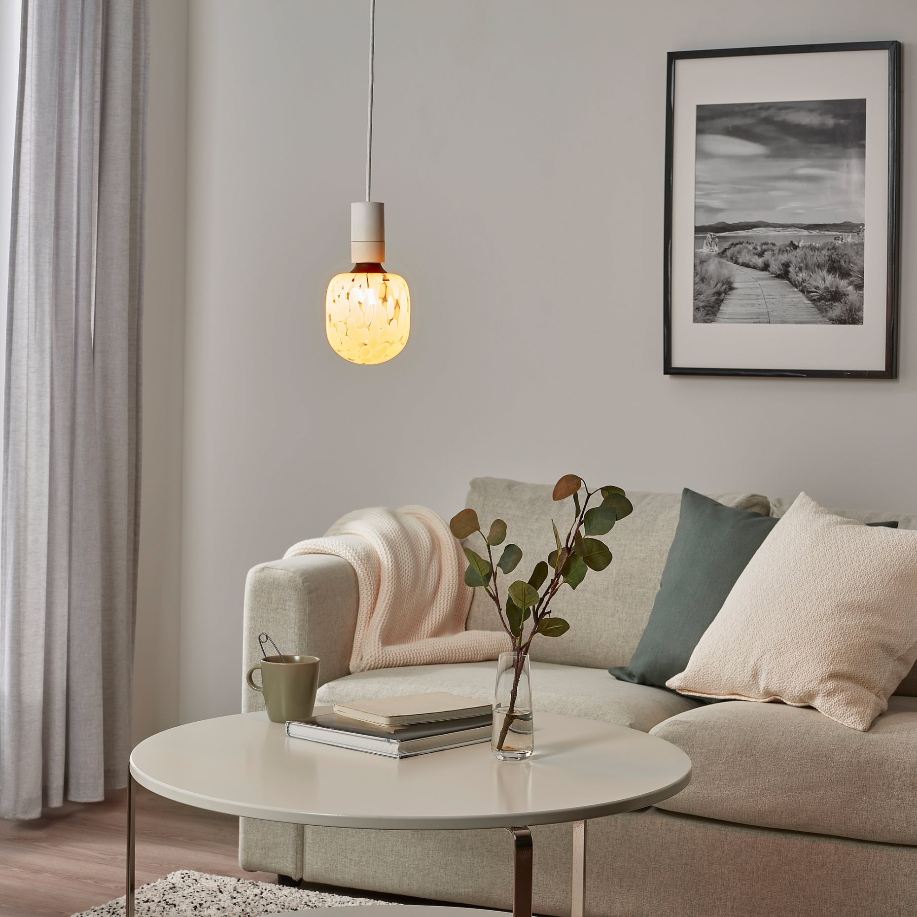 MOLNART, LED bulb E27 240 lumen/tube-shaped, 120 mm, 205.404.27