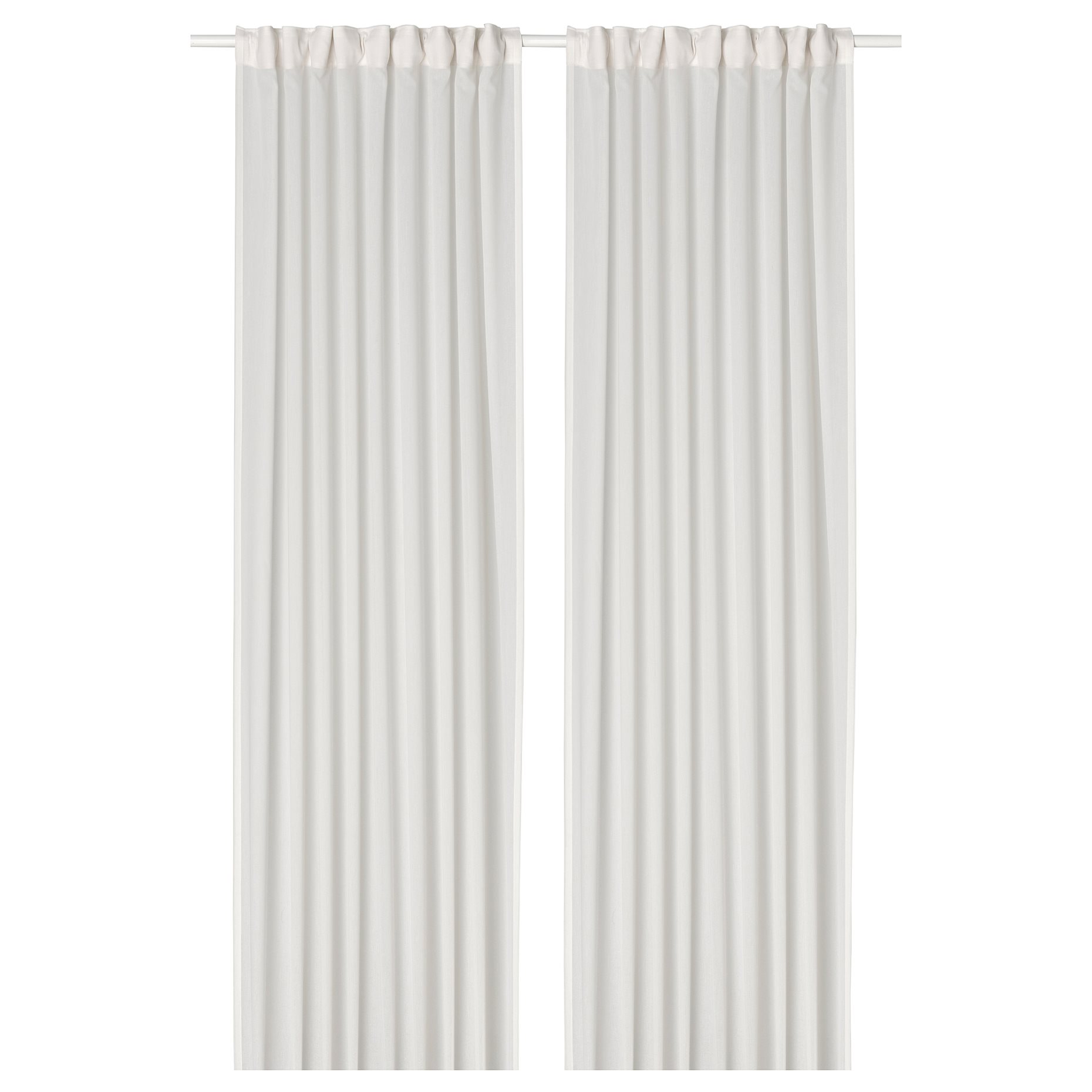 ROSENROBINIA, sheer curtains 1 pair, 145x300 cm, 205.563.24
