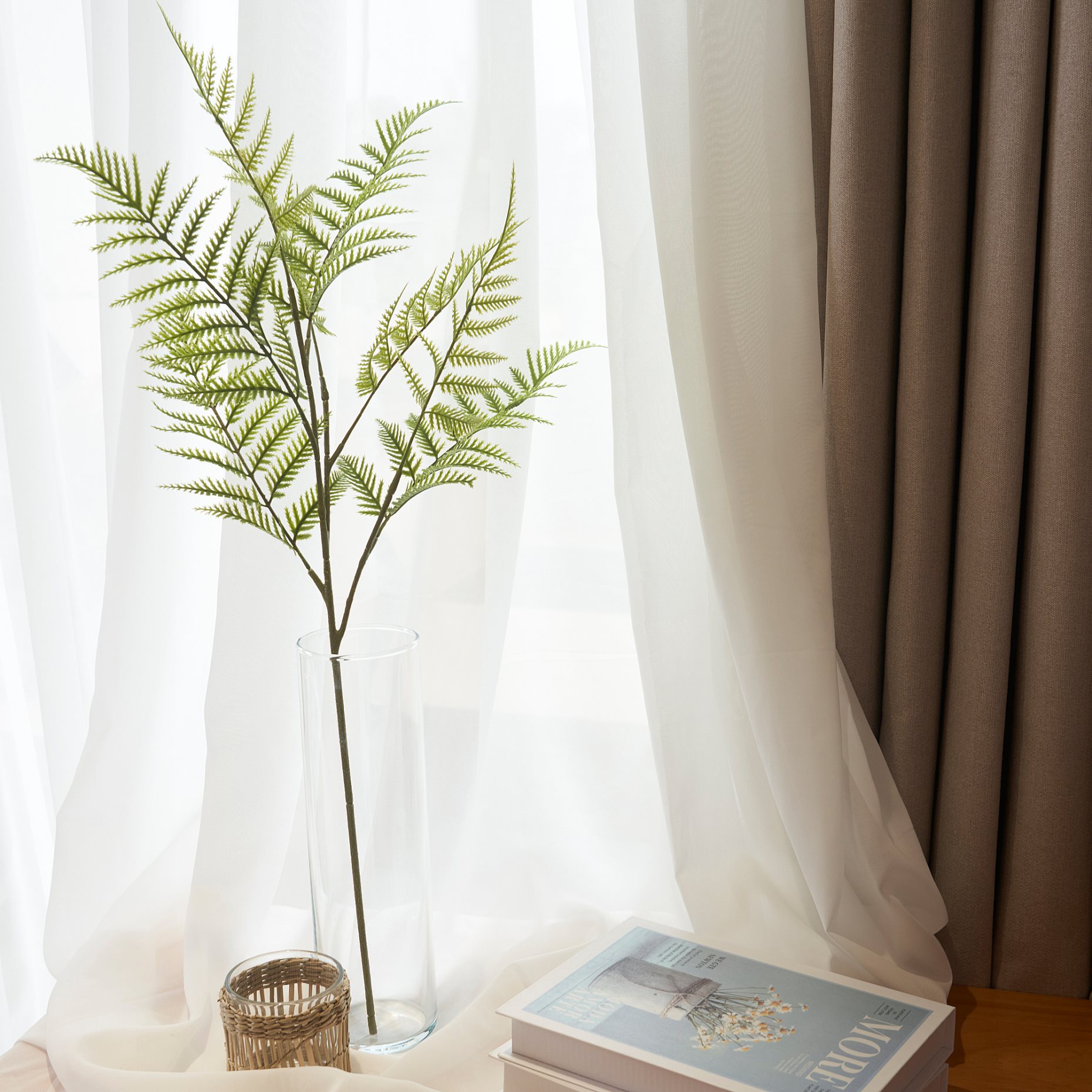 SMYCKA, artificial spray in/outdoor/Fern, 63 cm, 205.601.42