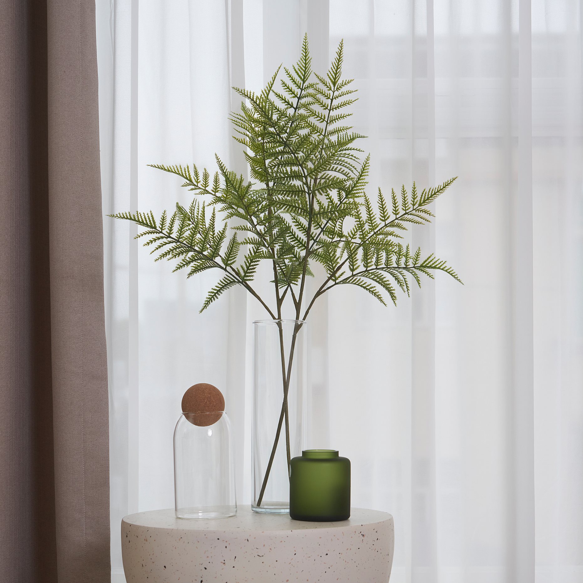 SMYCKA, artificial spray in/outdoor/Fern, 63 cm, 205.601.42