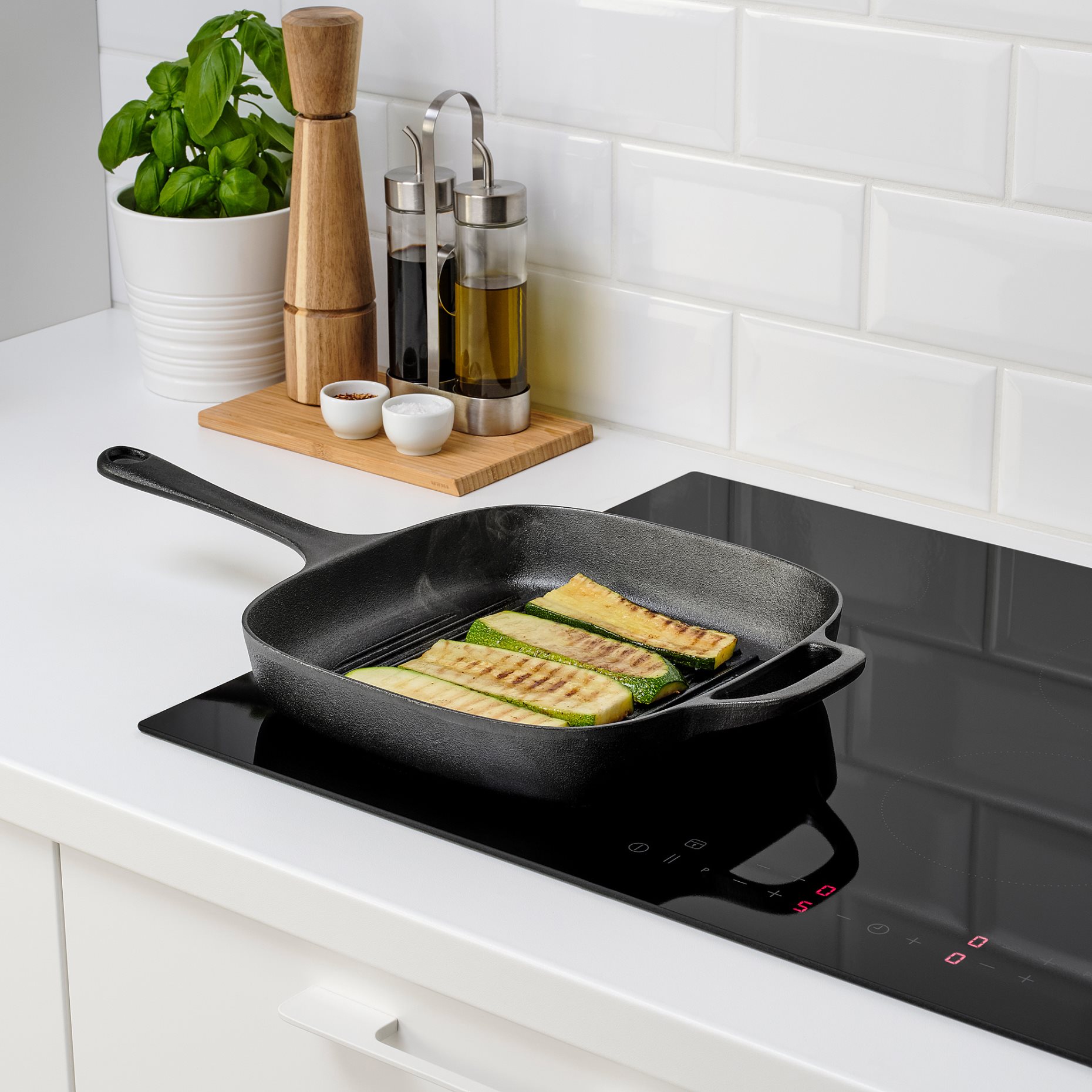 VARDAGEN, grill pan, 28x28 cm, 205.606.70