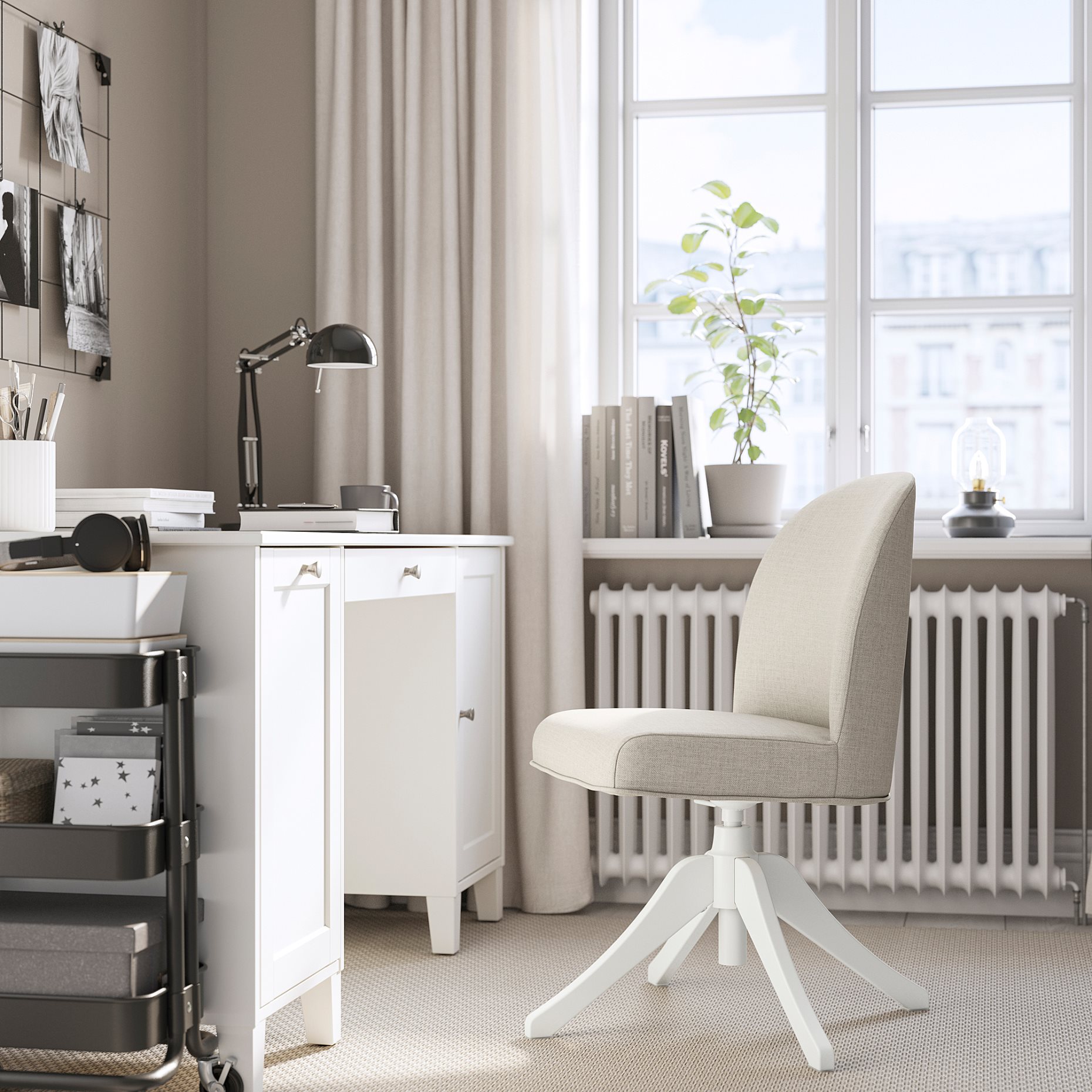 ROSENTORP, swivel chair, 205.765.53