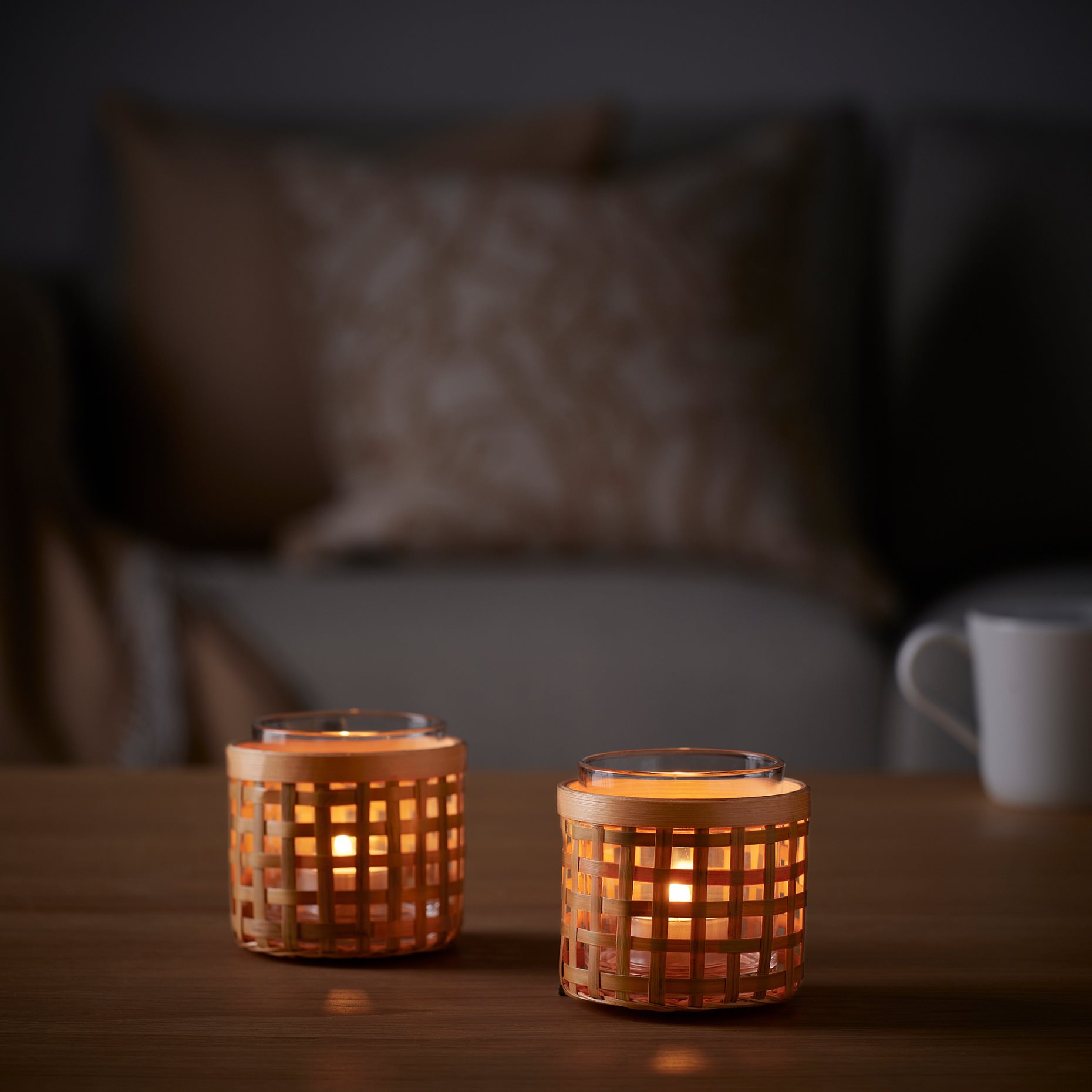PÅVEFINK, tealight holder, 8 cm, 206.099.78