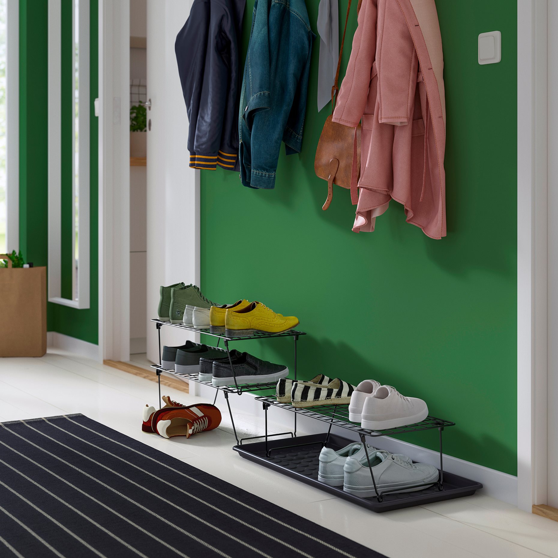 GREJIG, shoe rack, 58x27x17 cm, 206.200.61
