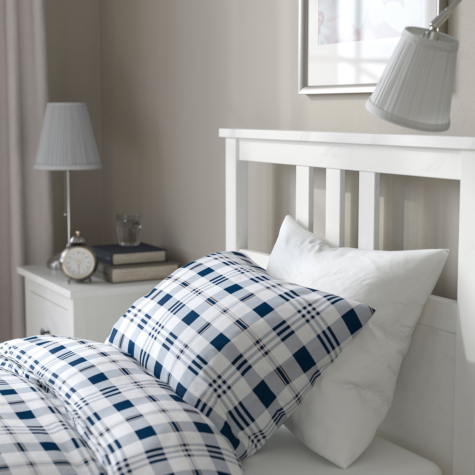 HEMNES, bed frame, 120X200 cm, 290.095.47