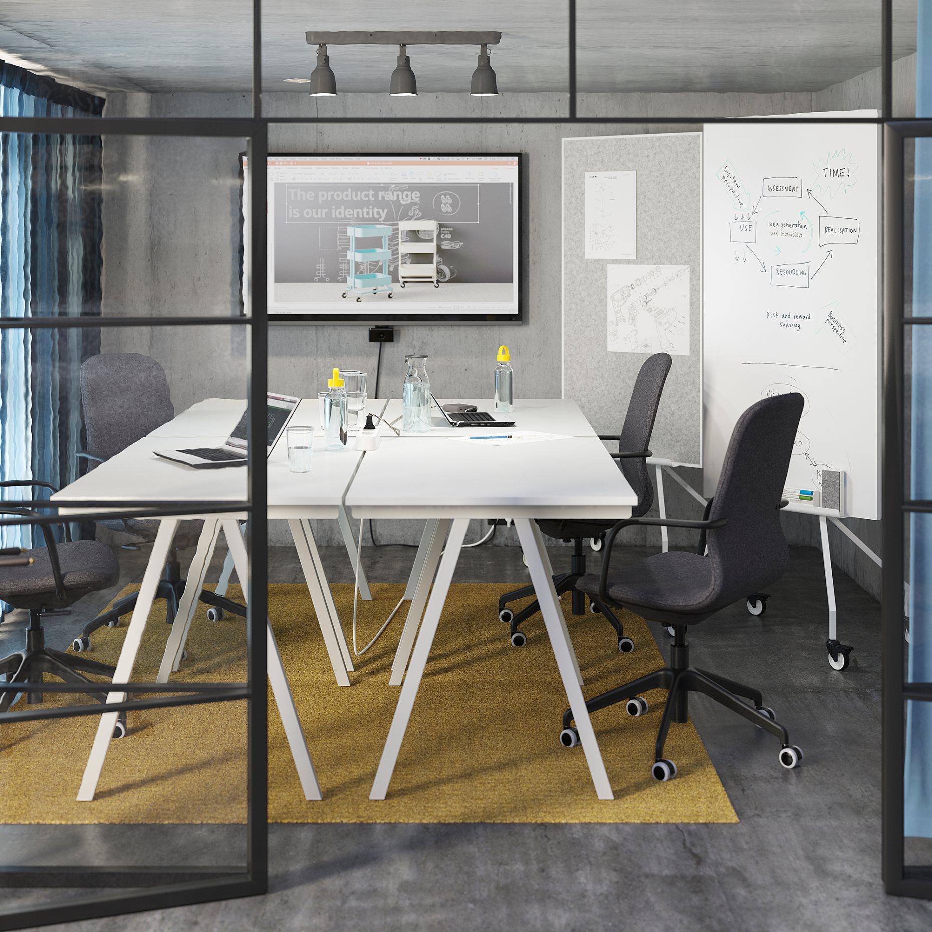 LÅNGFJÄLL, περιστρεφόμενη καρέκλα, 291.780.74