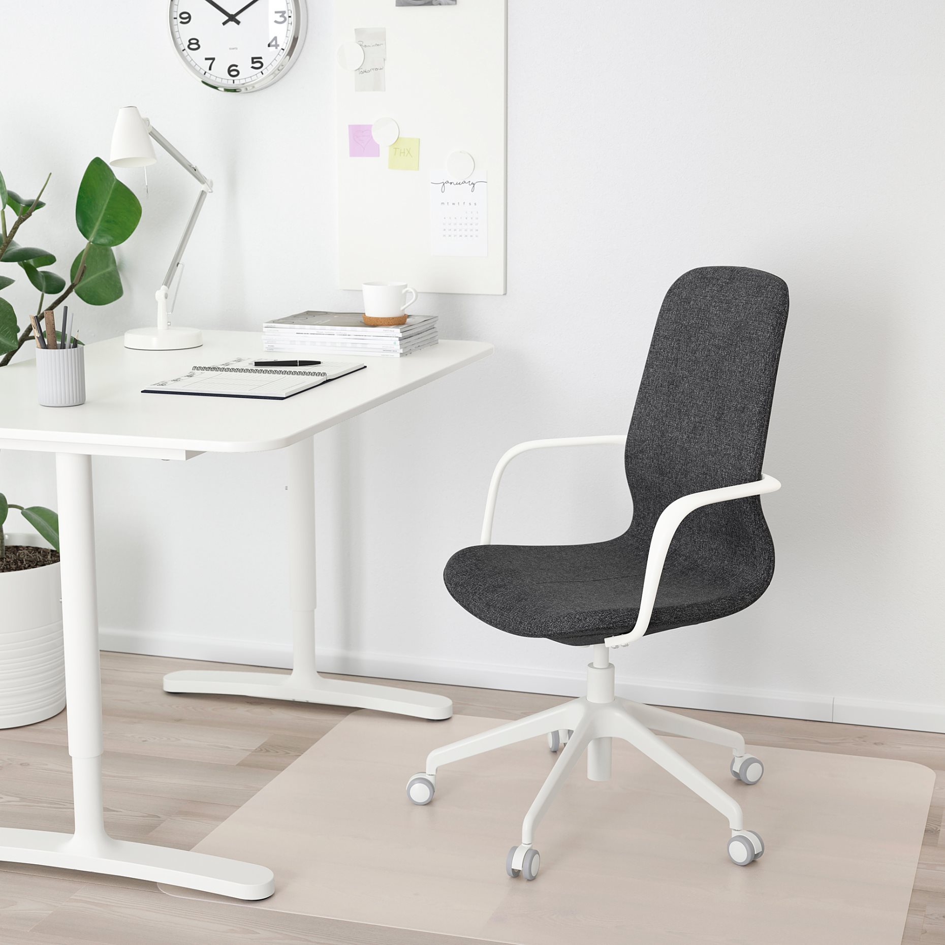 LÅNGFJÄLL, swivel chair, 292.528.65
