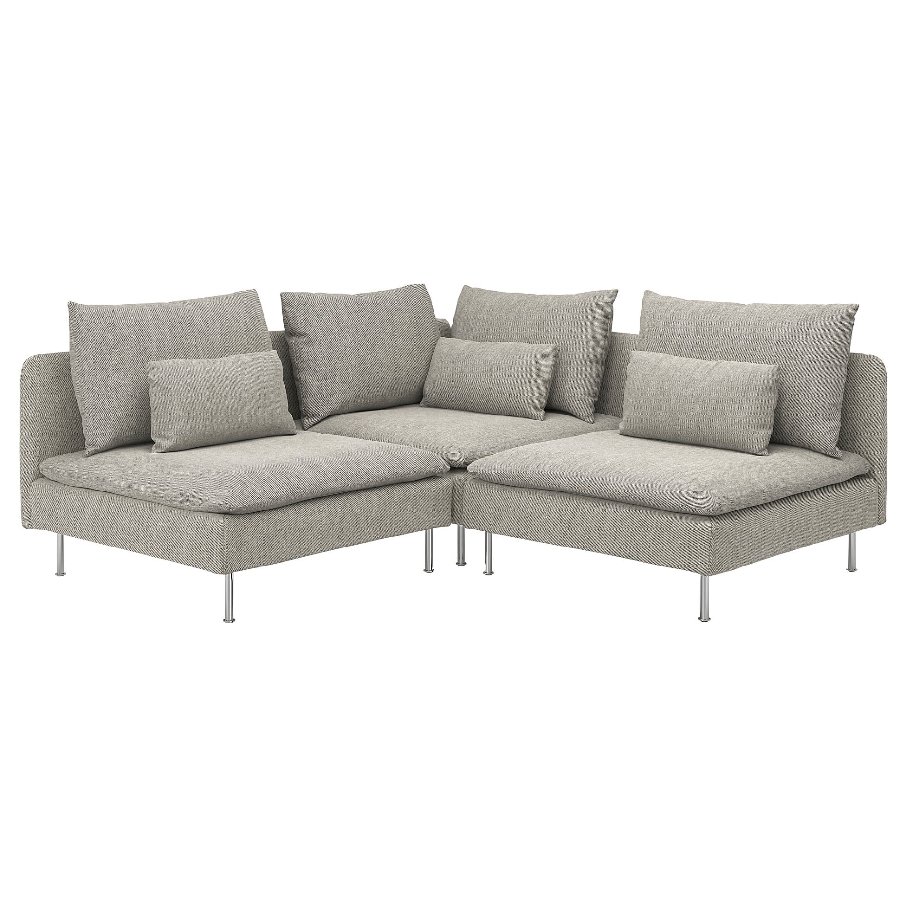 SÖDERHAMN, corner sofa, 3-seat, 293.058.83