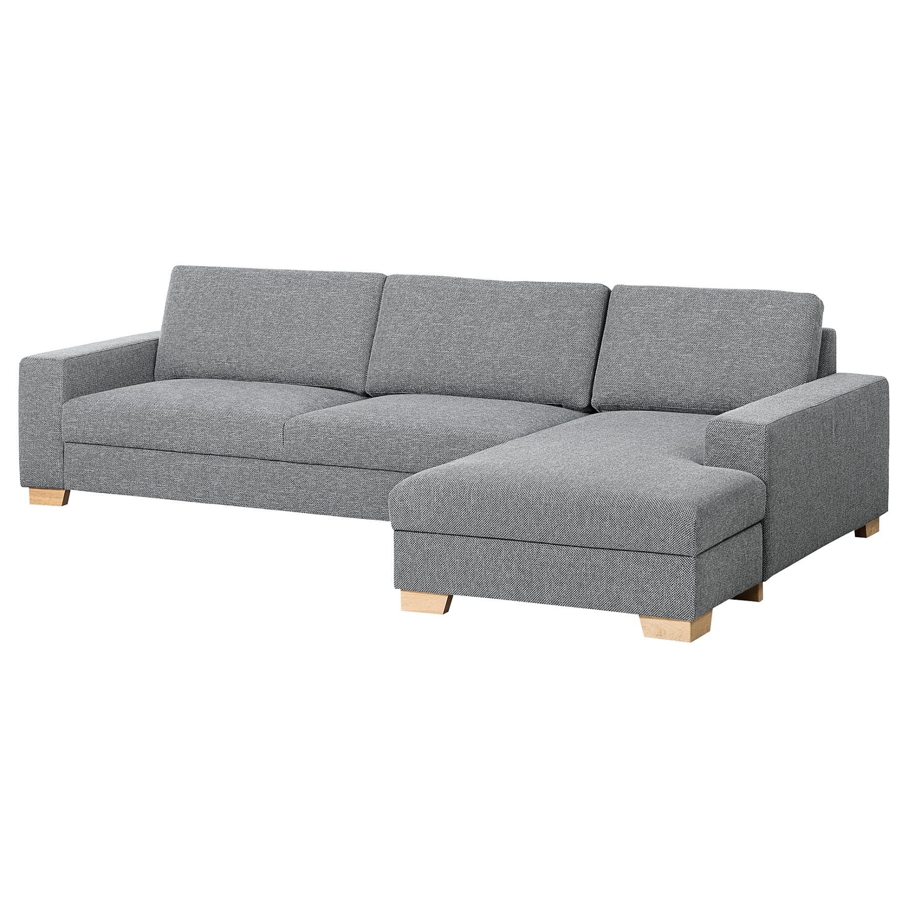 SÖRVALLEN, 4-seat sofa with chaise longue/right, 293.147.88