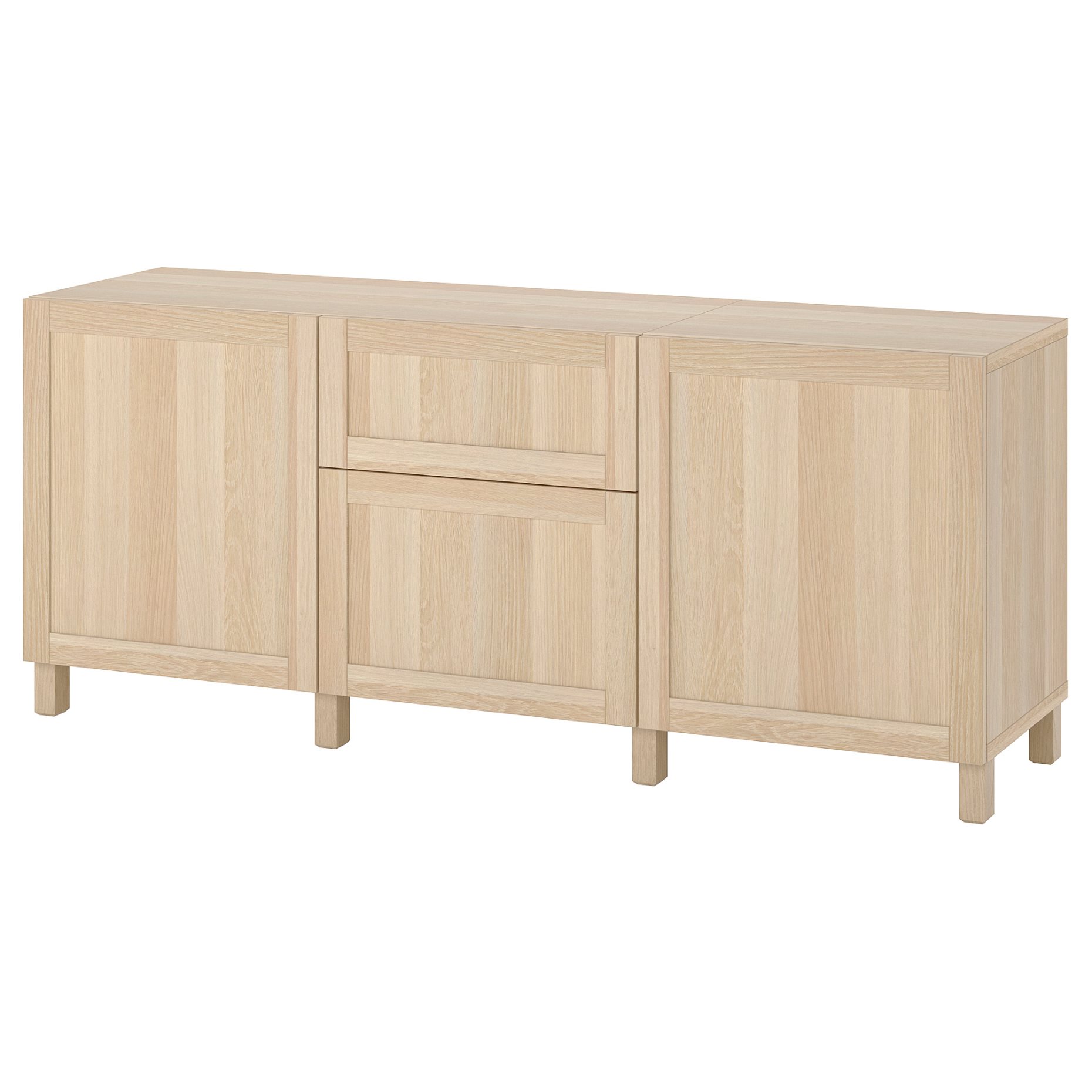 BESTÅ, storage combination with drawers push open, 180x42x74 cm, 294.218.54