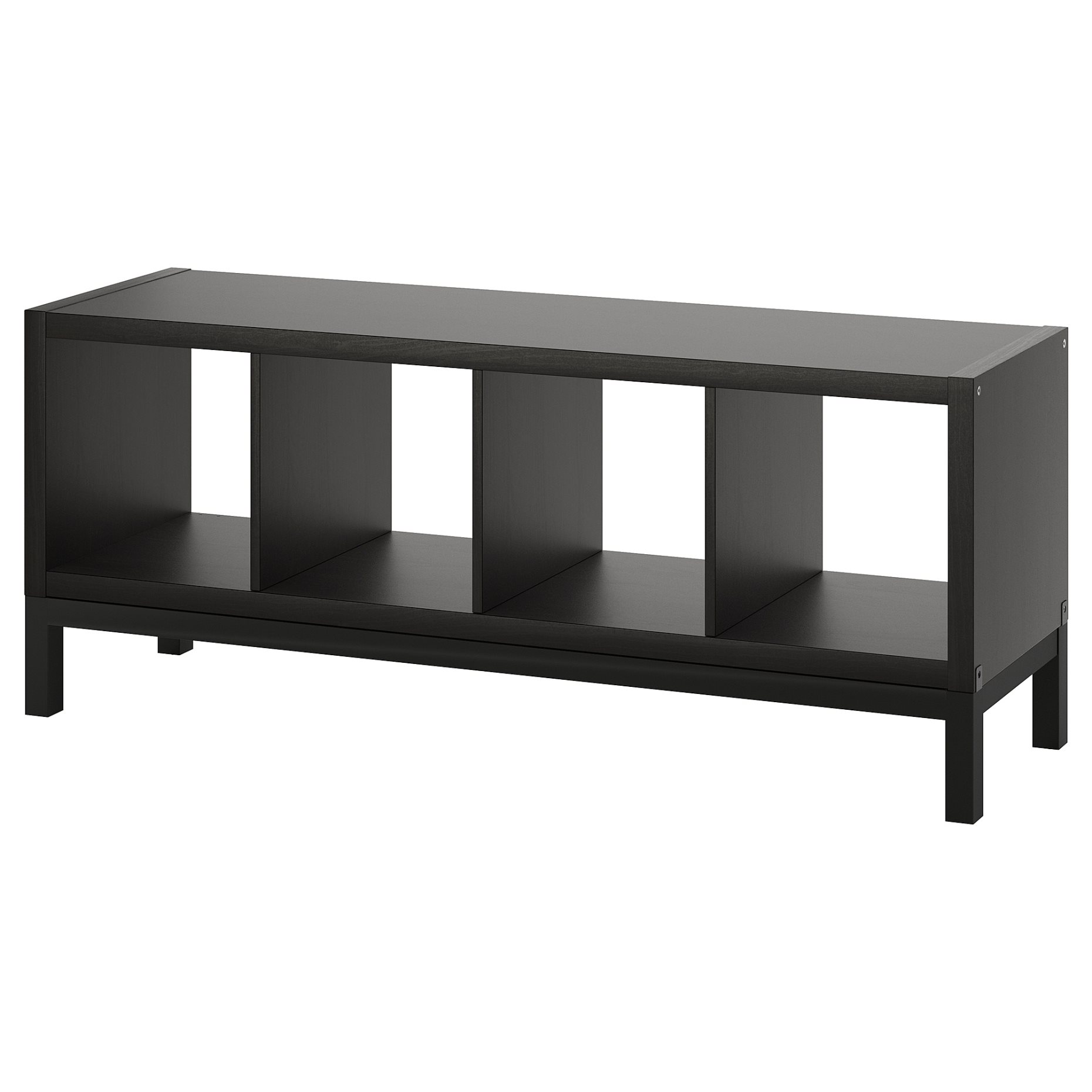 KALLAX, shelving unit with underframe, 147x59 cm, 294.426.63