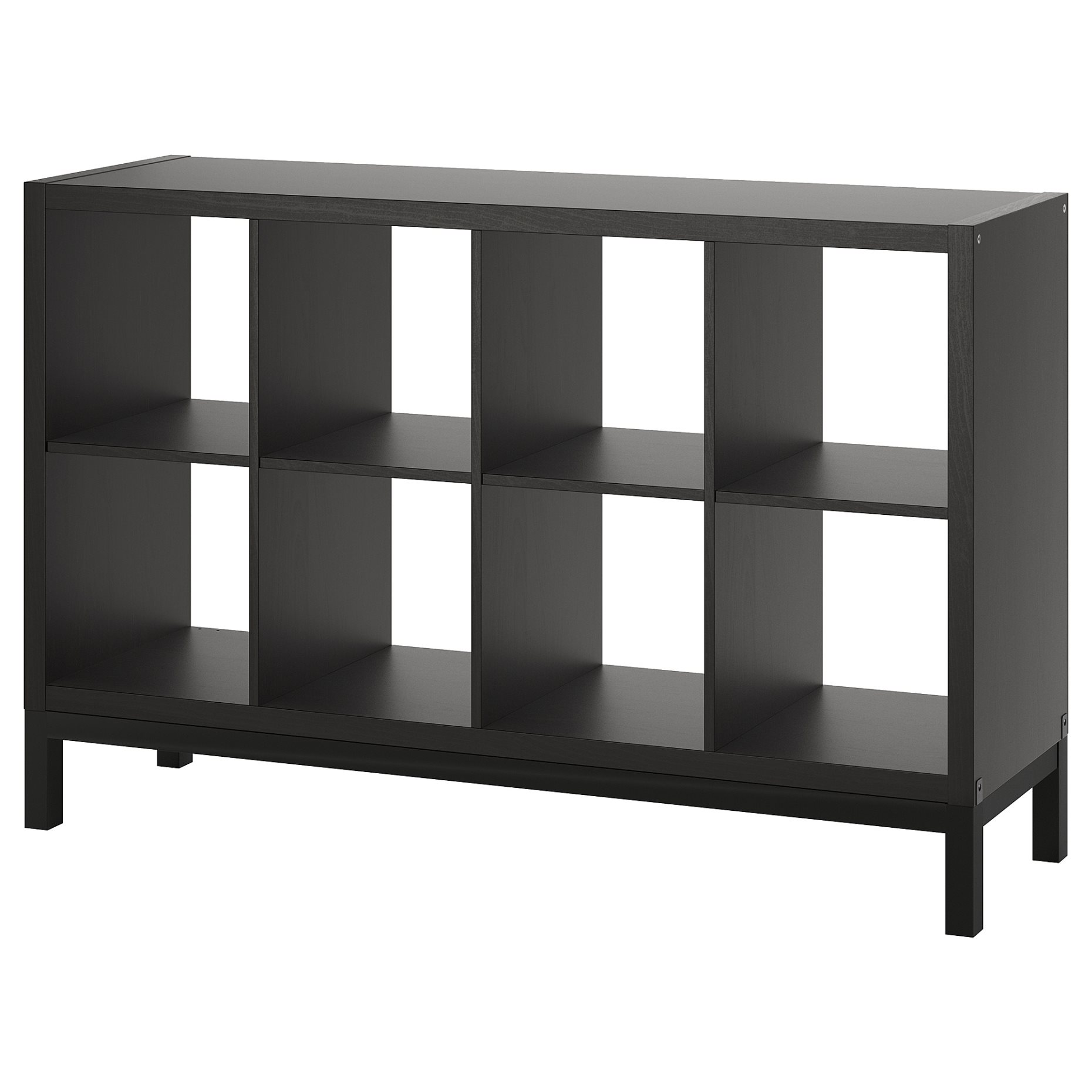 KALLAX, shelving unit with underframe, 147x94 cm, 294.426.77