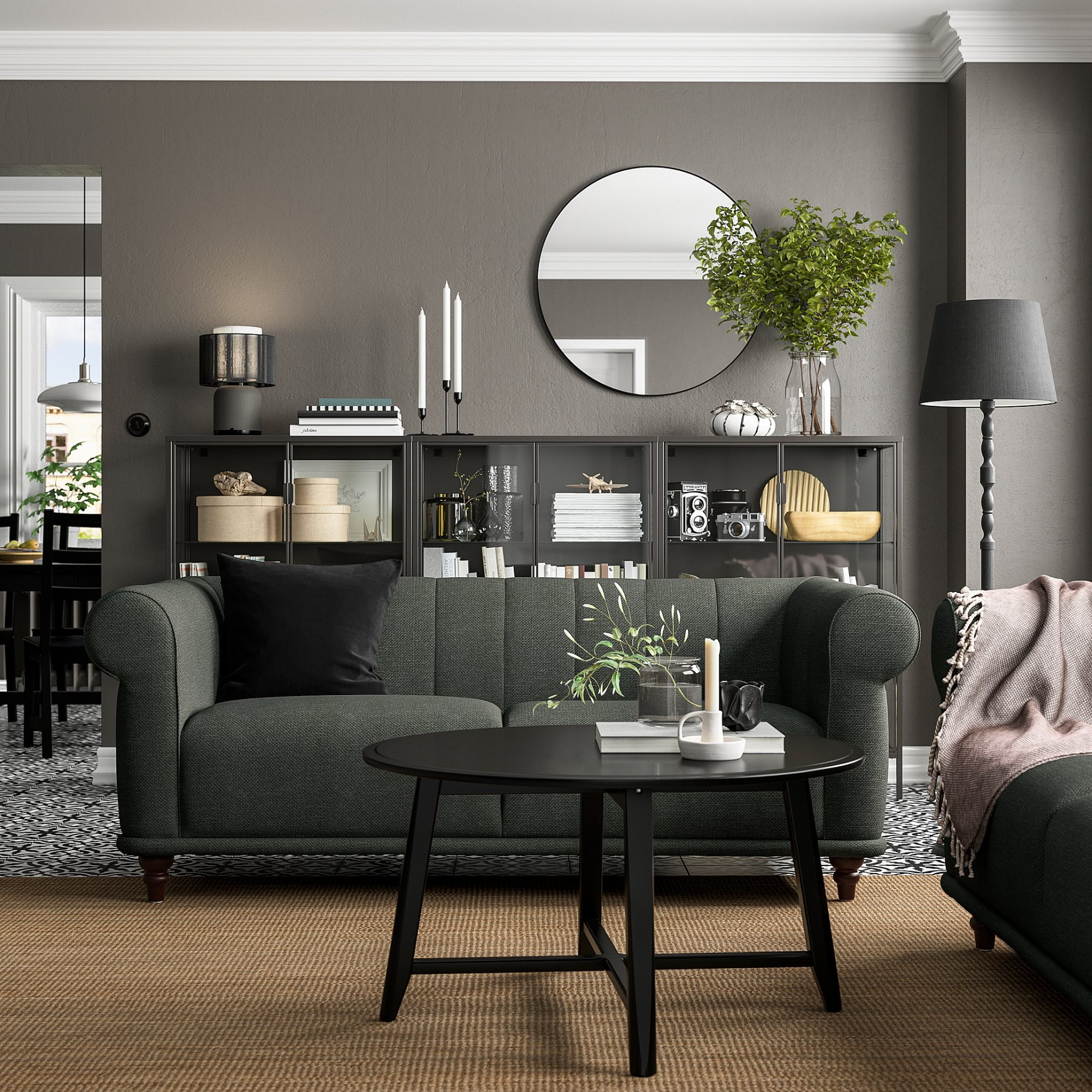 VISKAFORS, 2-seat sofa, 294.432.62