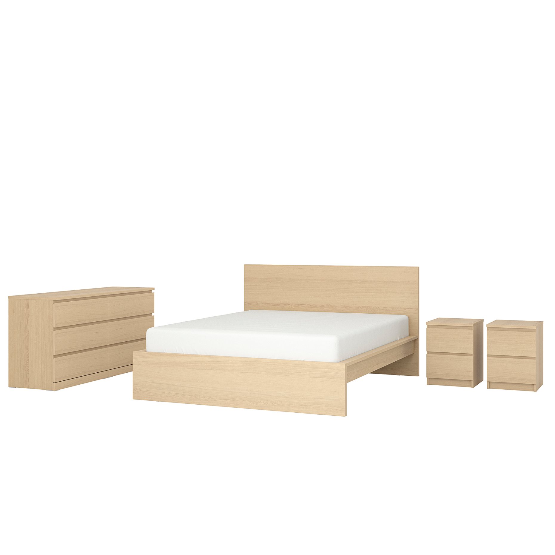 Bett outlets Ikea Malm 140x200 komplett +Transport