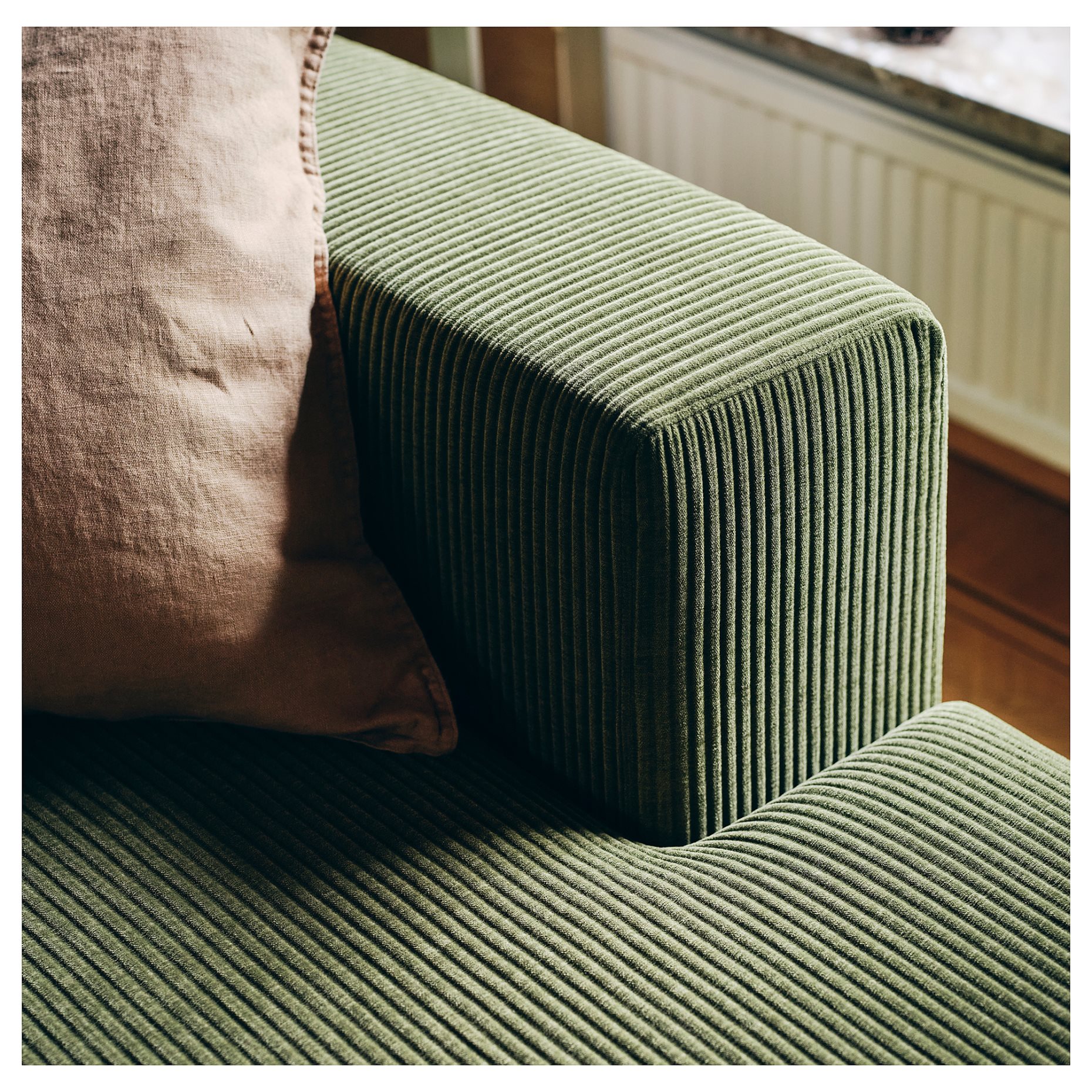 JÄTTEBO, chaise longue module with armrest, right, 294.945.86