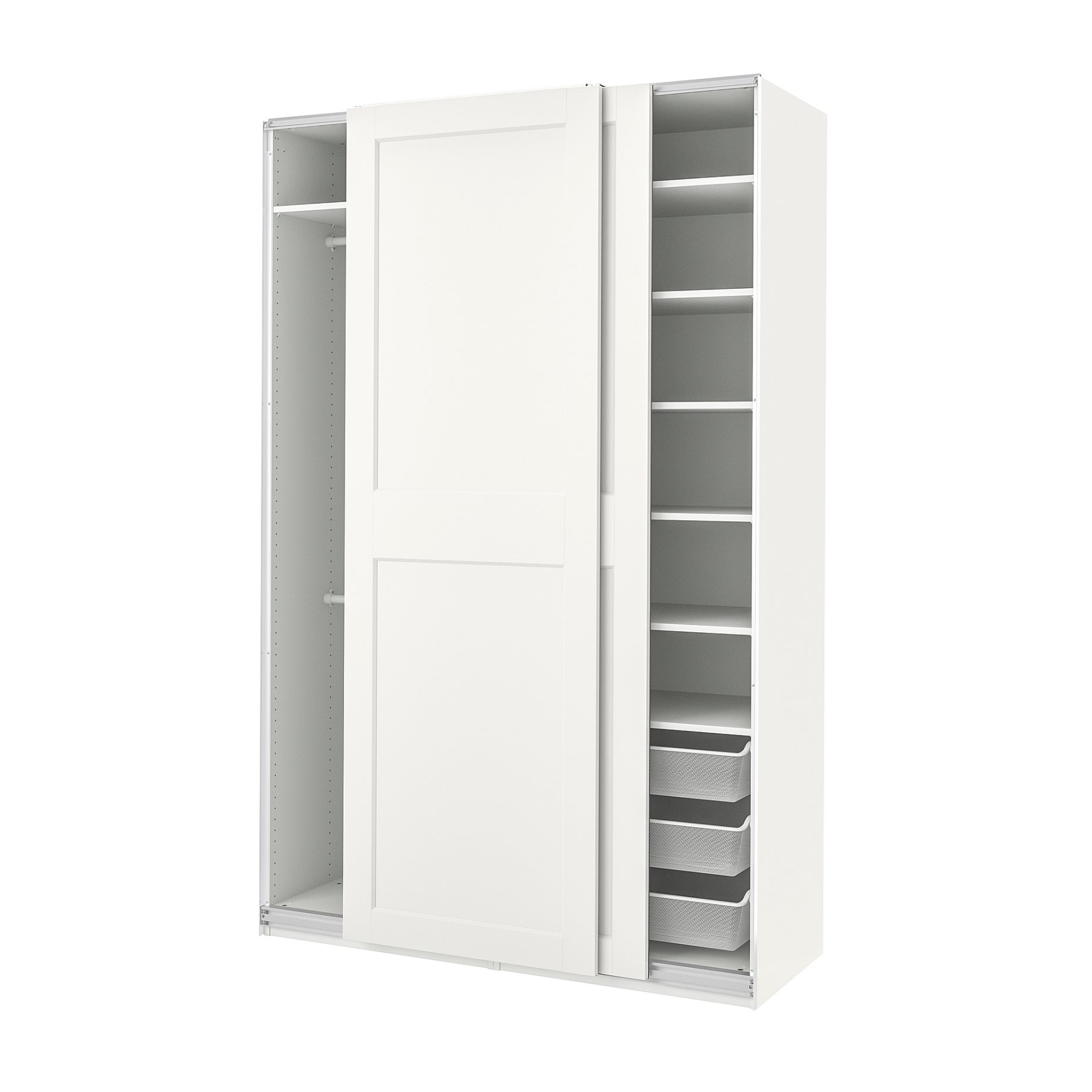 PAX/GRIMO, ντουλάπα με συρόμενες πόρτες, 150x66x236 cm, 295.026.47