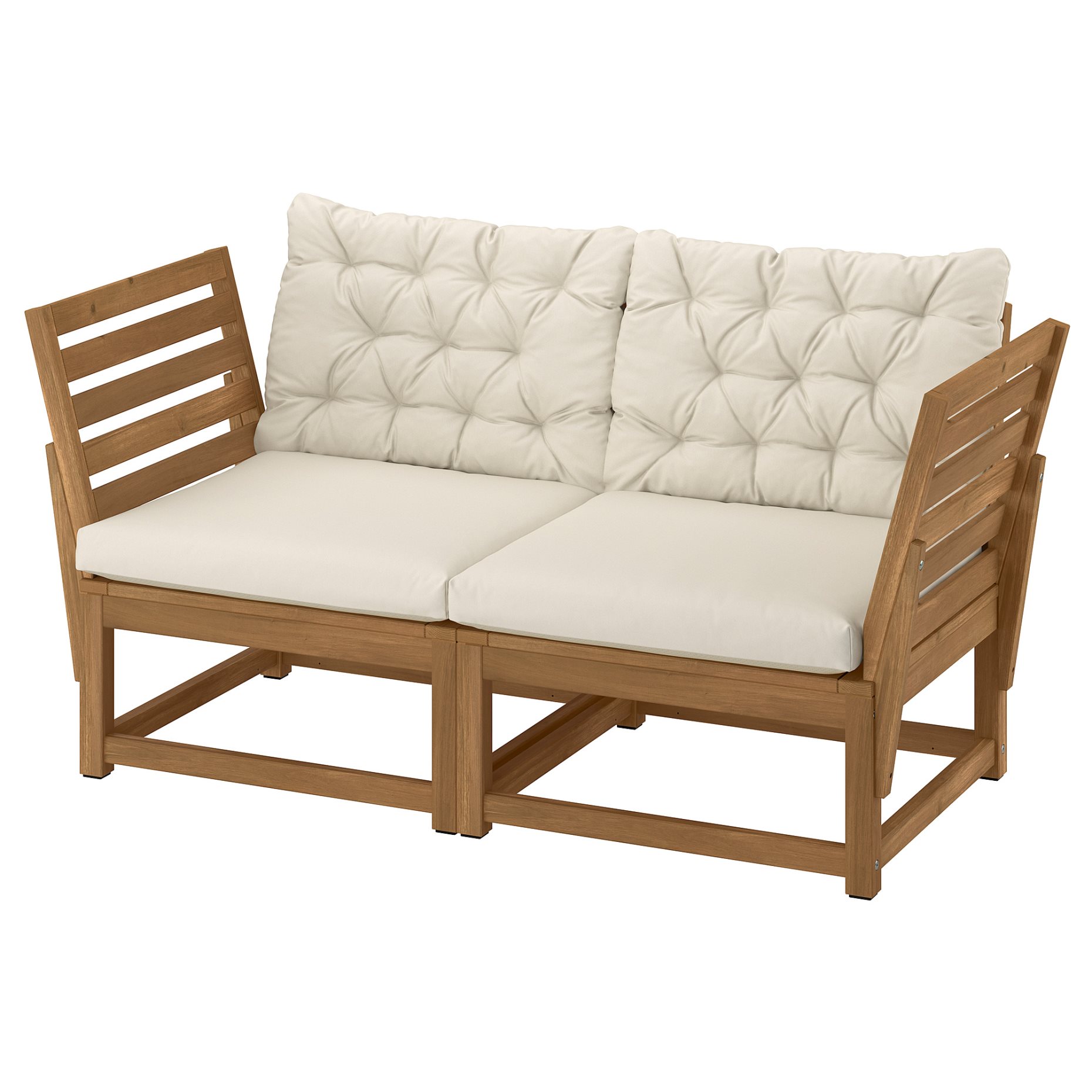 NÄMMARÖ, 2-seat modular sofa with armests, outdoor, 295.752.19