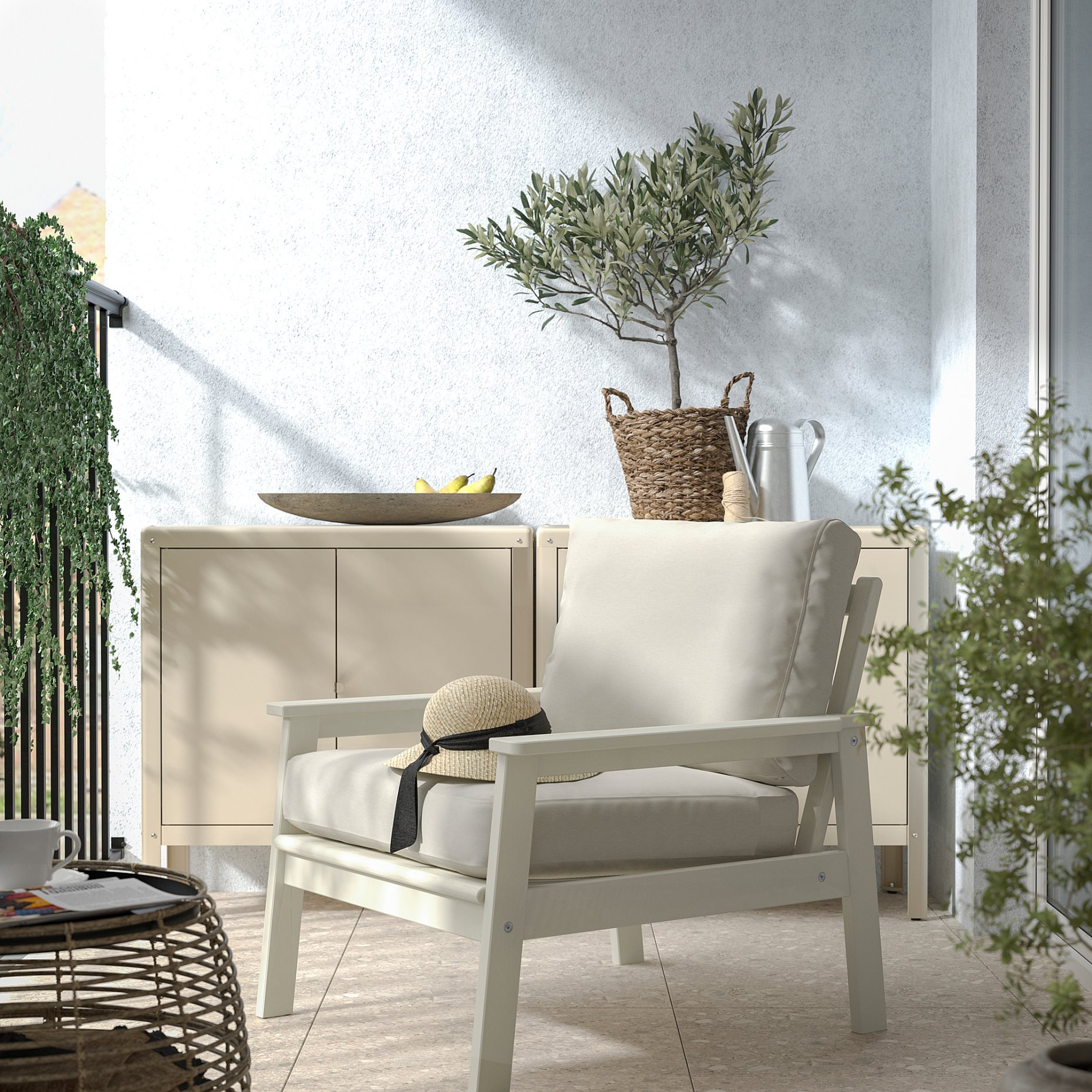 BONDHOLMEN, armchair, outdoor, 295.783.07