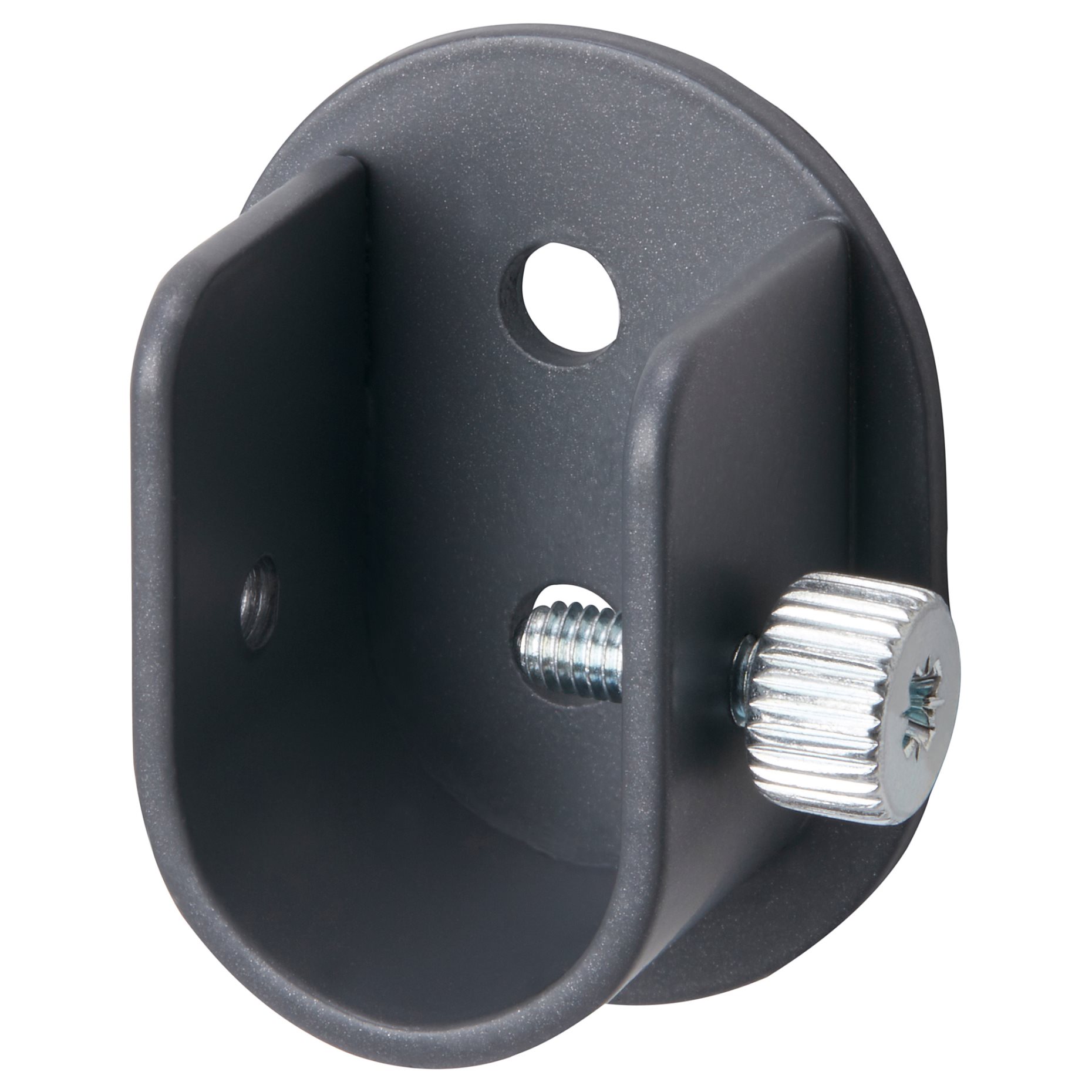 HUGAD, wall fitting for curtain rod, 302.691.34