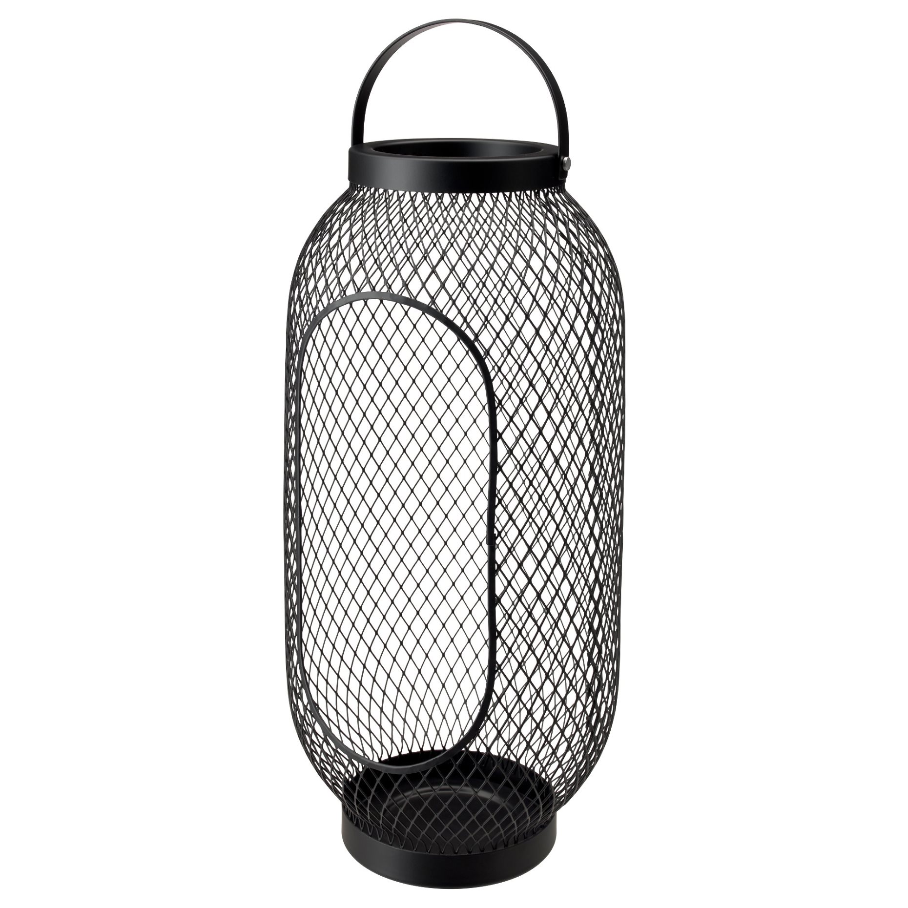TOPPIG, lantern for block candle, 49 cm, 303.273.08