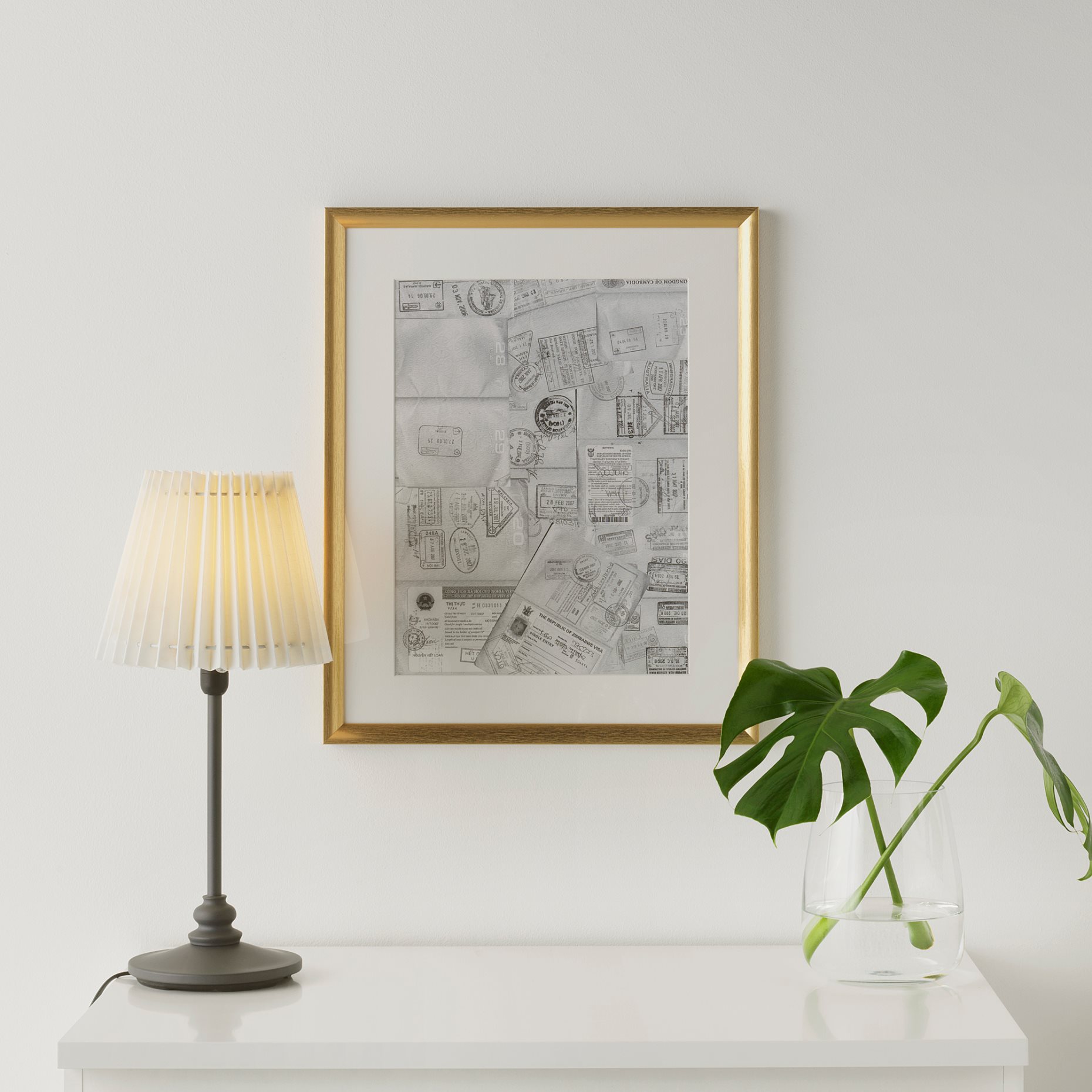 SILVERHÖJDEN, κορνίζα, 40x50 cm, 303.704.05