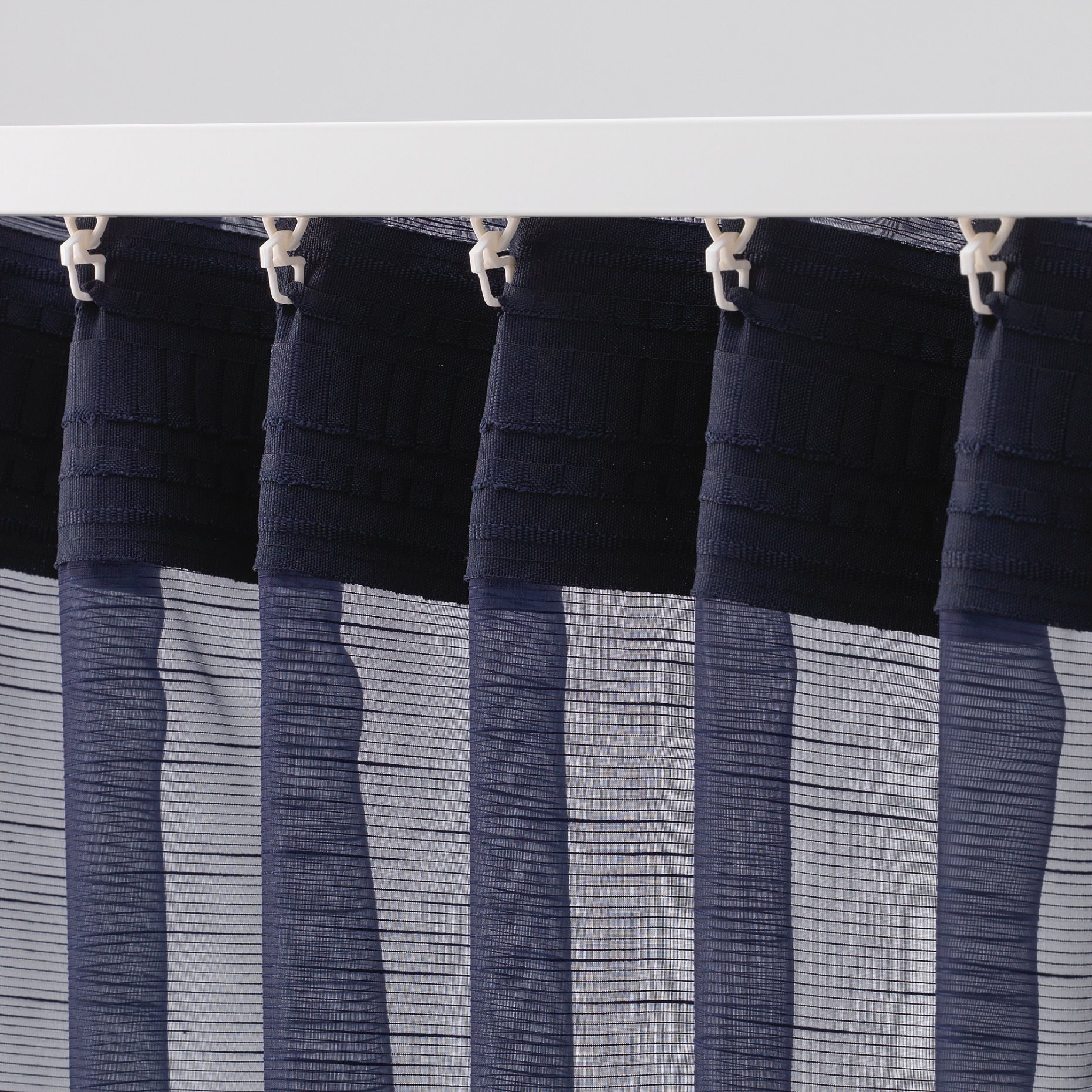 GJERTRUD, διαφανής κουρτίνα, 2 τεμ., 303.867.22