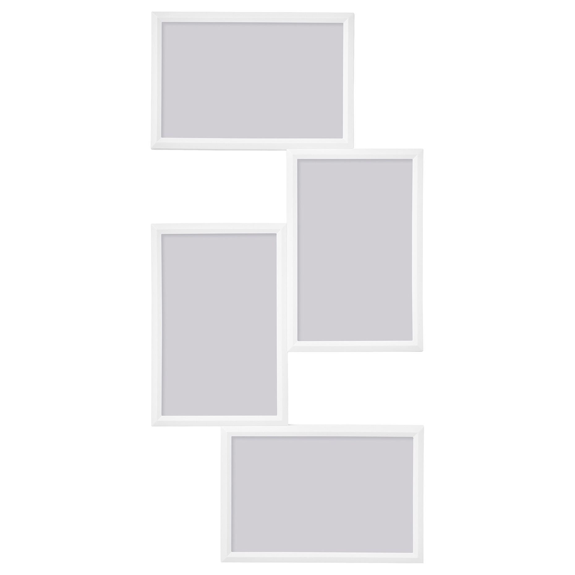 YLLEVAD, κορνίζα για 4 φωτογραφίες, 21x41 cm, 304.252.76