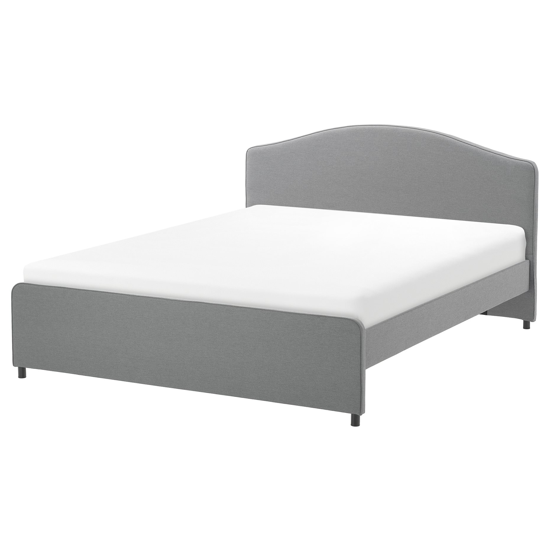 HAUGA, upholstered bed, 160x200 cm, 304.463.54