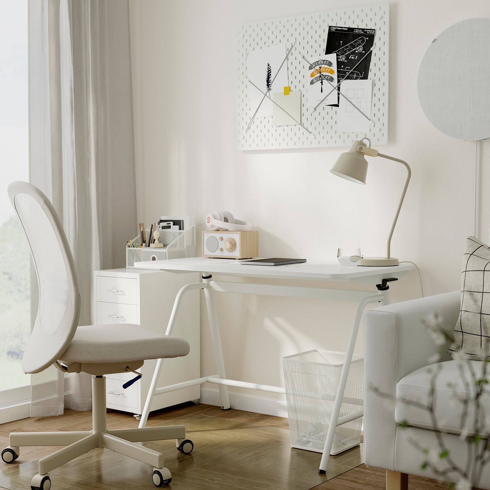 GLADHÖJDEN, desk sit/stand, 100x60 cm, 304.939.39