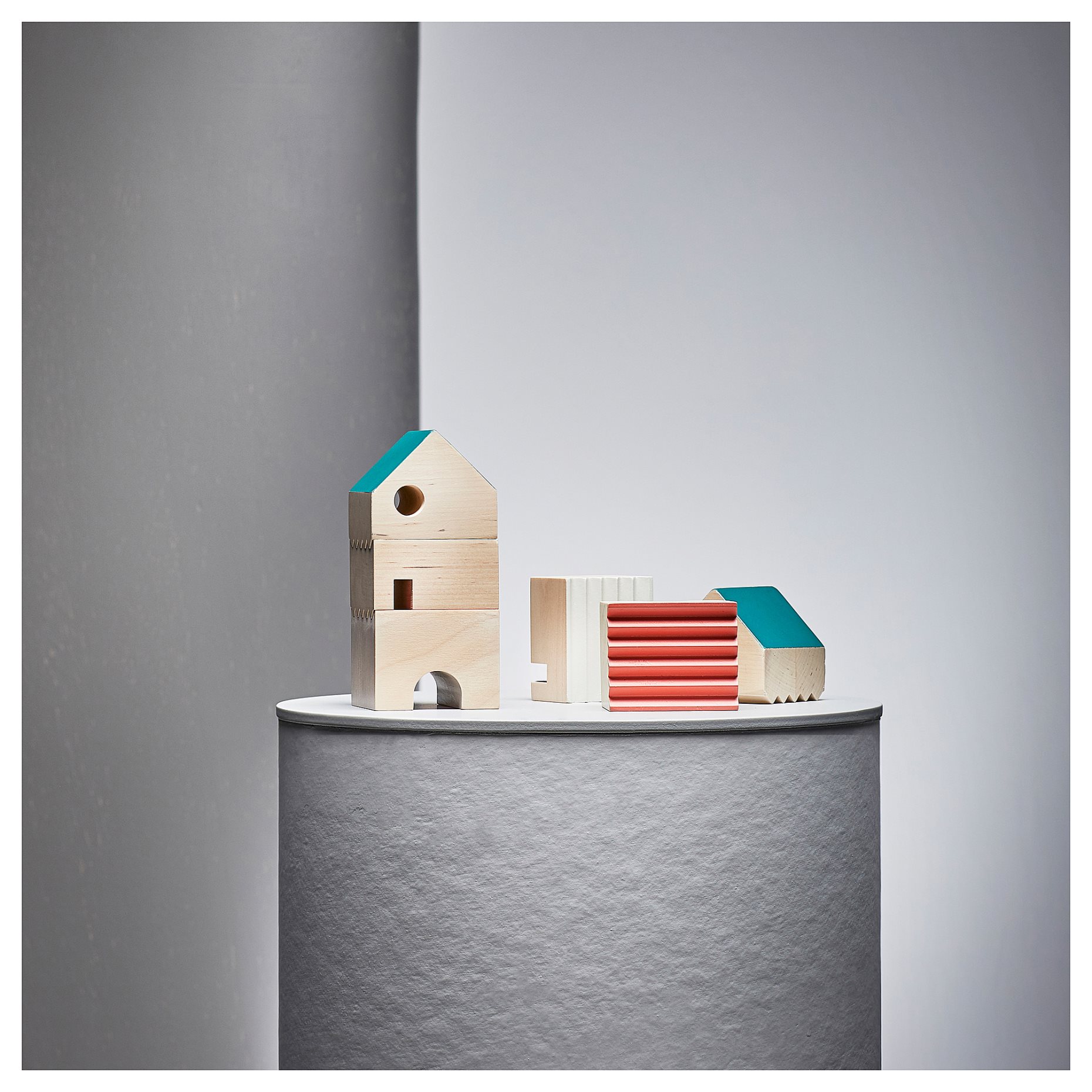 FÄLTLÖNN, decoration house, set of 3, 305.376.55