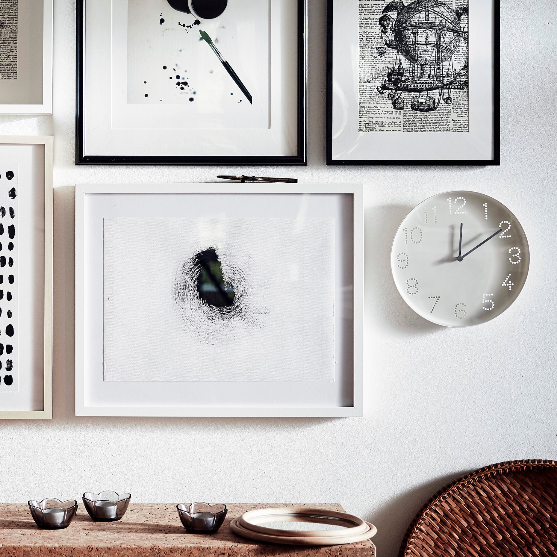 TROMMA, wall clock, 25 cm, 305.570.78