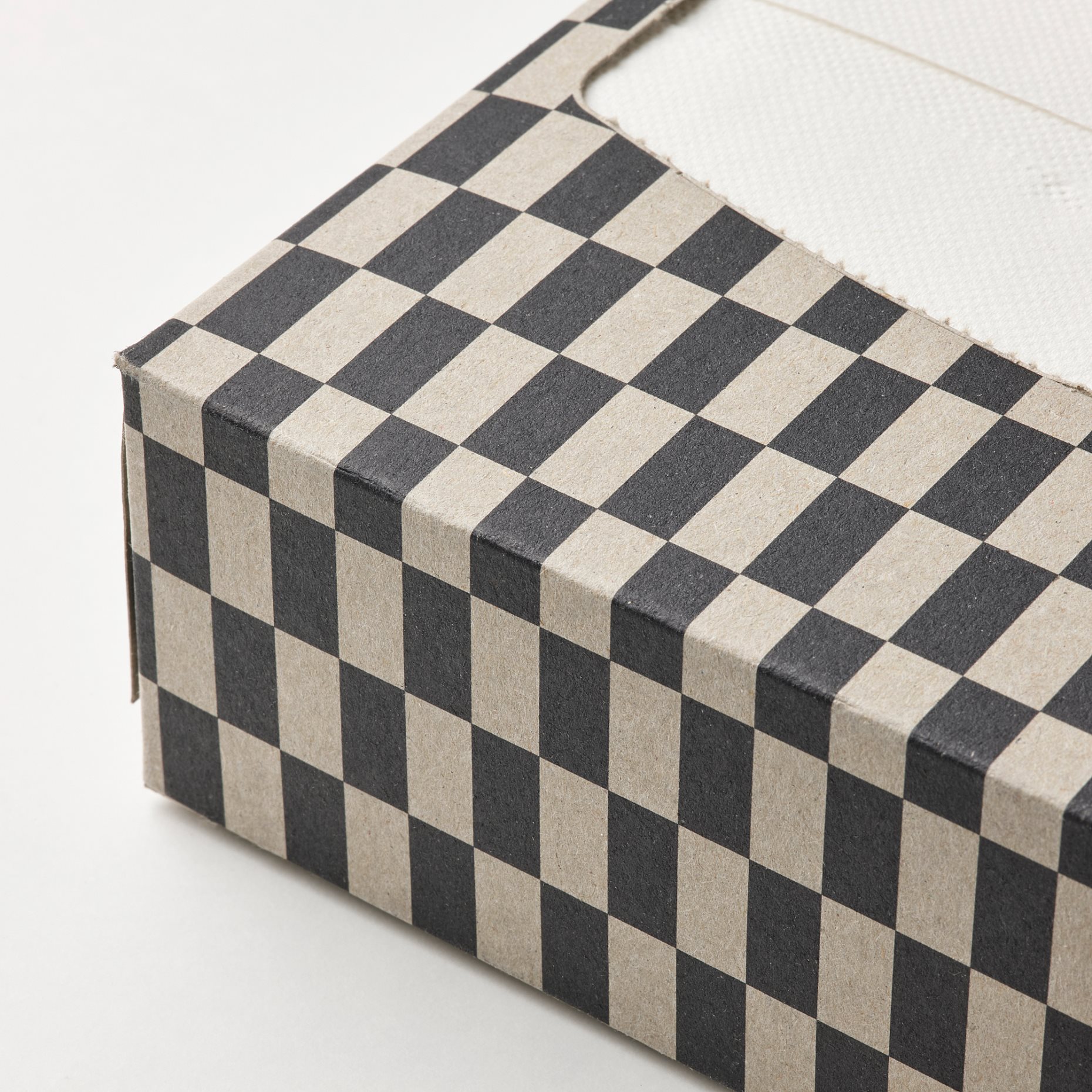 RODKNOT, χαρτοπετσέτα καρό μοτίβο 16x32 cm, 100 τεμ. 200g, 305.646.77