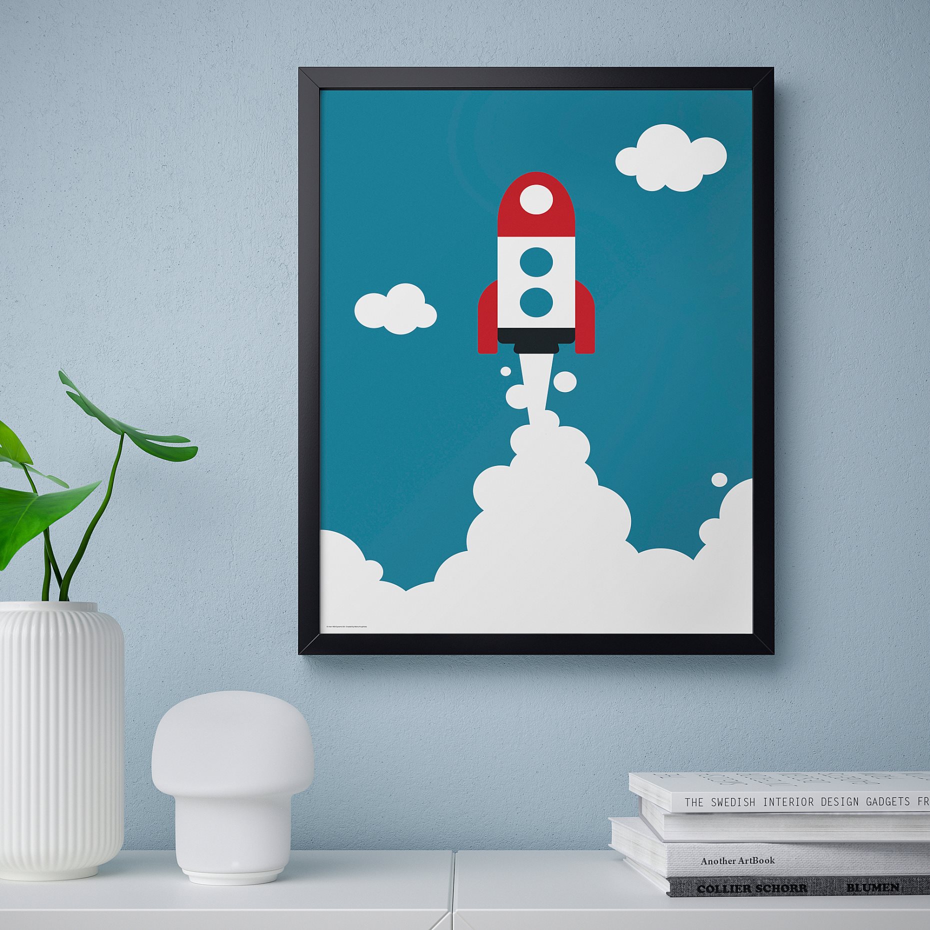 BILD, poster/rocket, 40x50 cm, 305.864.48