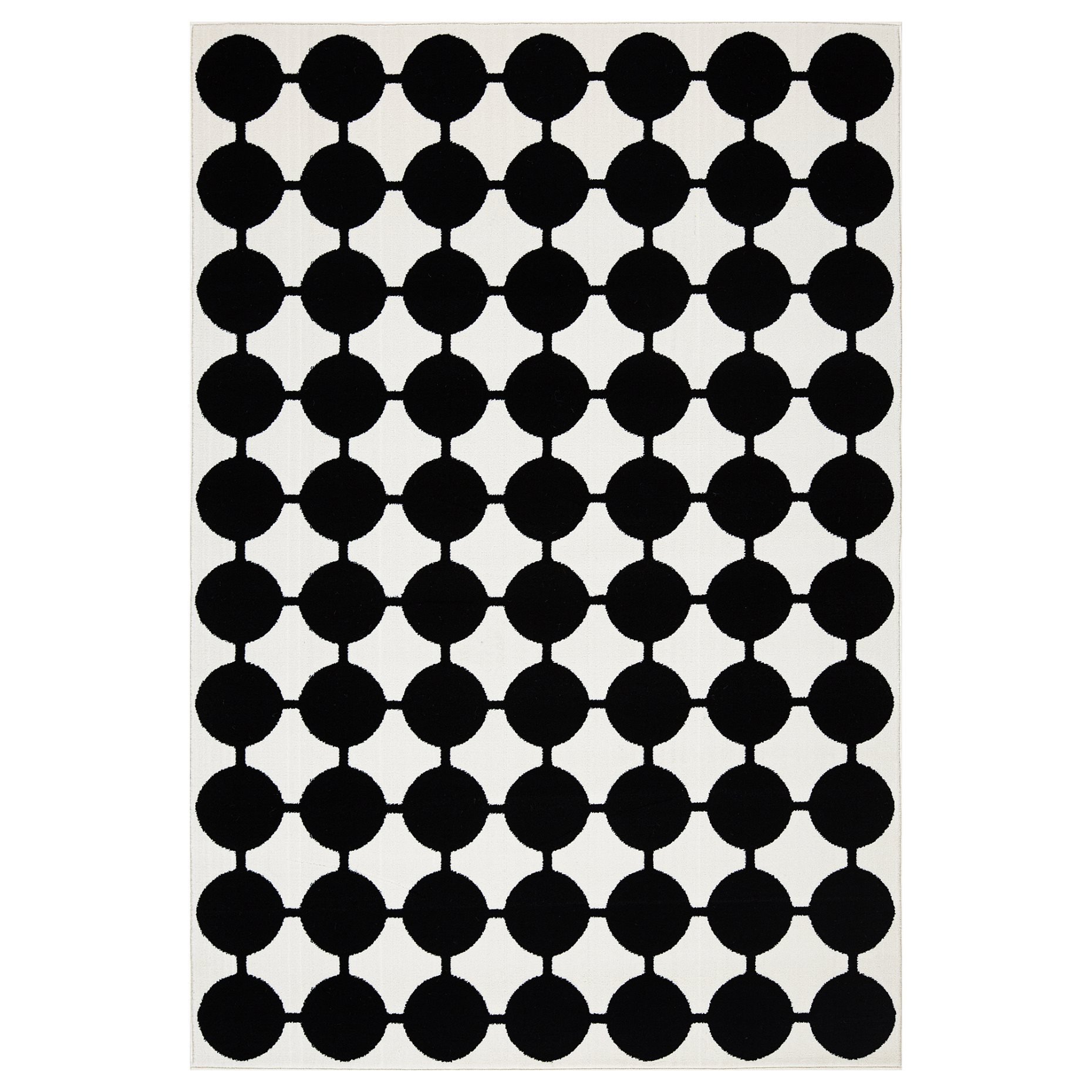 VÄNDPLATS, χαλί χαμηλό πέλος, 133x195 cm, 306.009.39