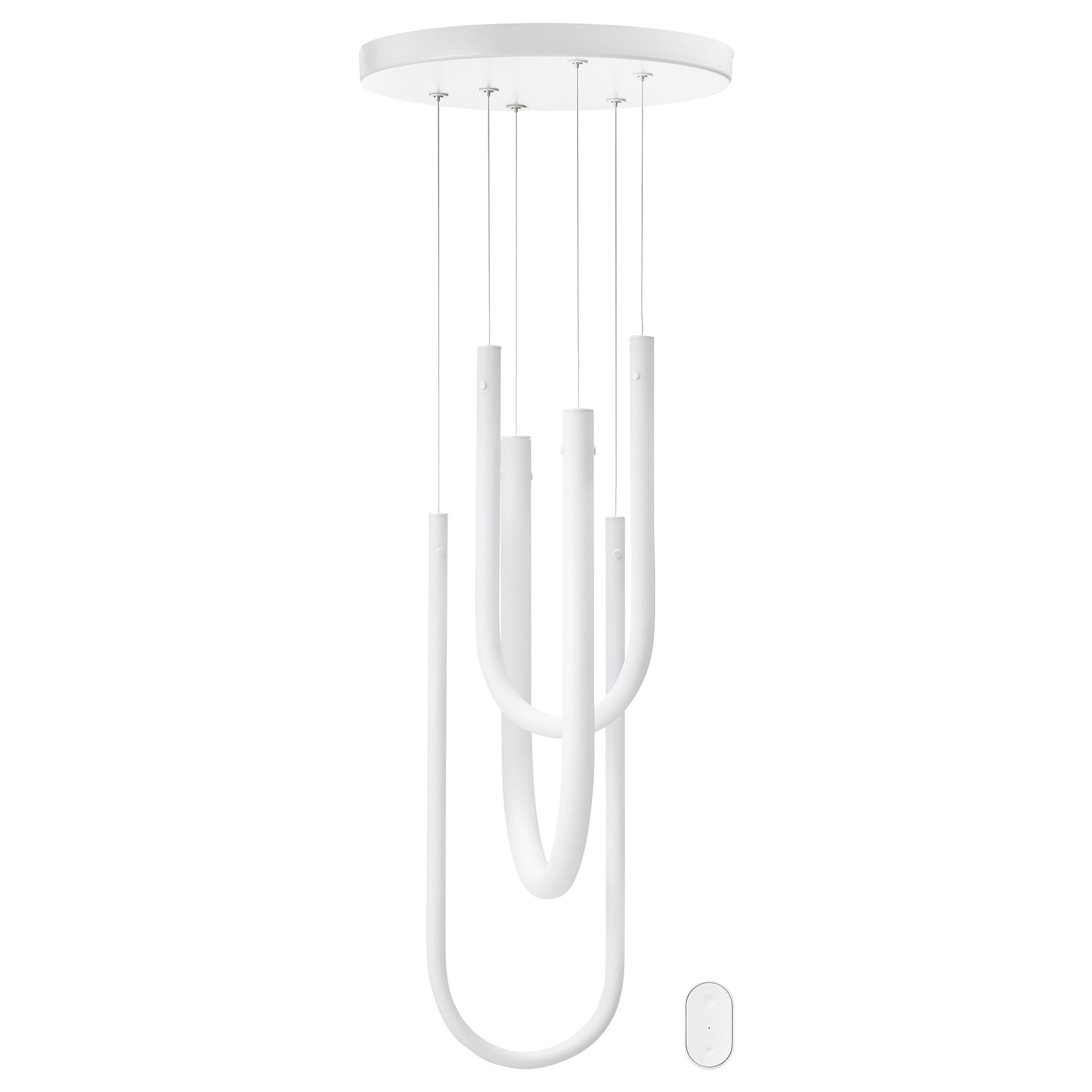 VARMBLIXT, smart pendant lamp with built-in LED light source, dimmable, 306.252.23