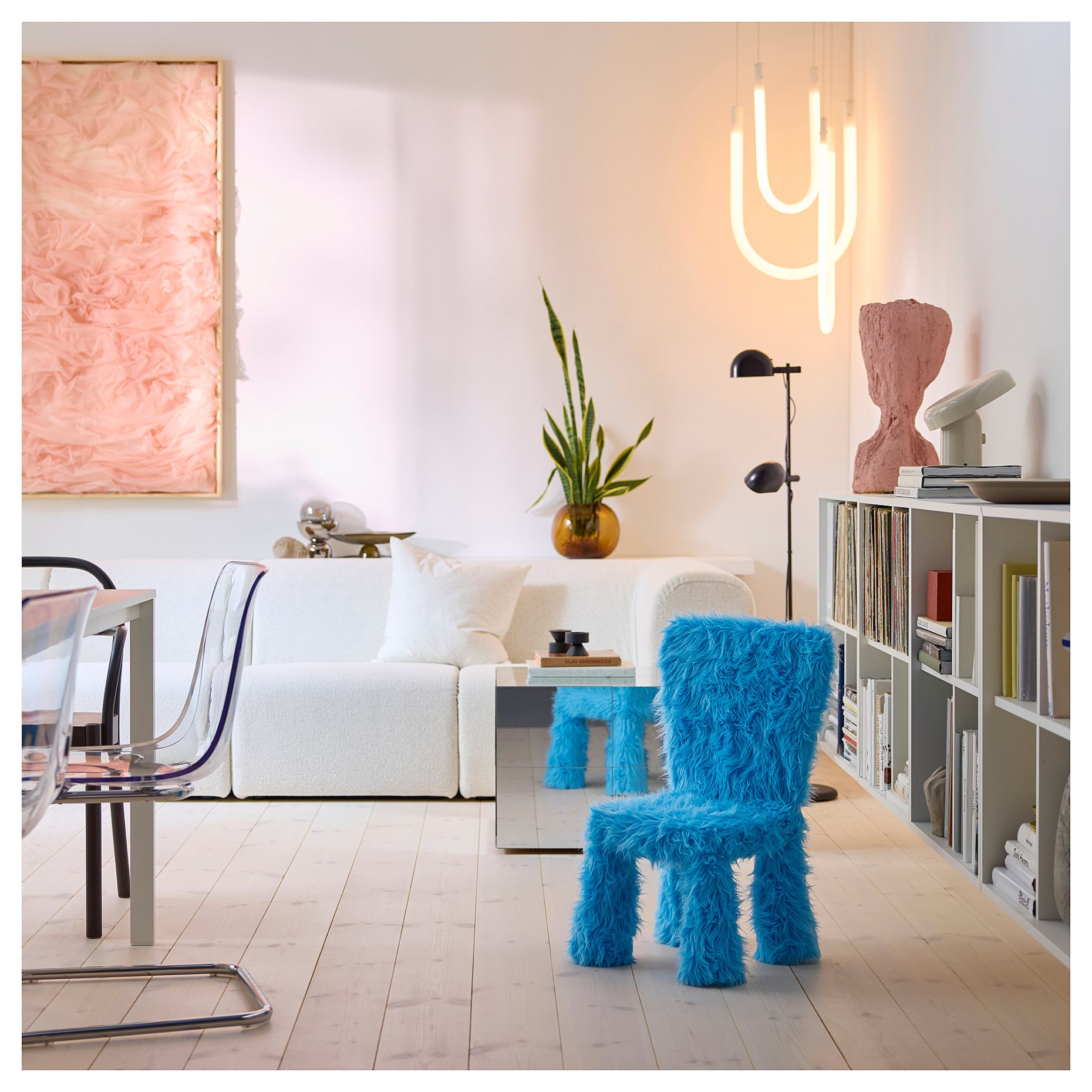 VARMBLIXT, smart pendant lamp with built-in LED light source, dimmable, 306.252.23