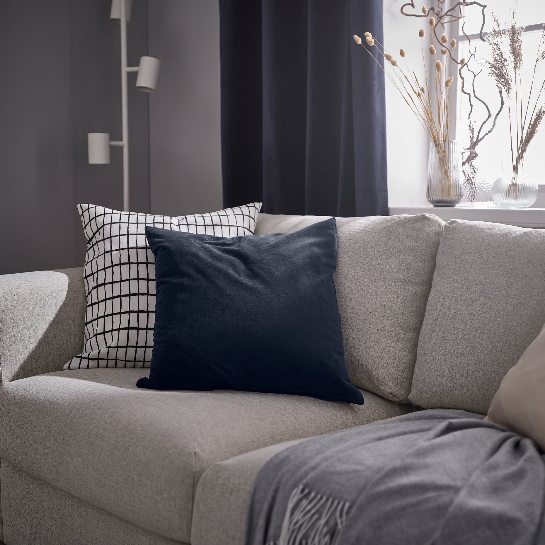 SANELA, cushion cover, 50x50 cm, 306.258.88