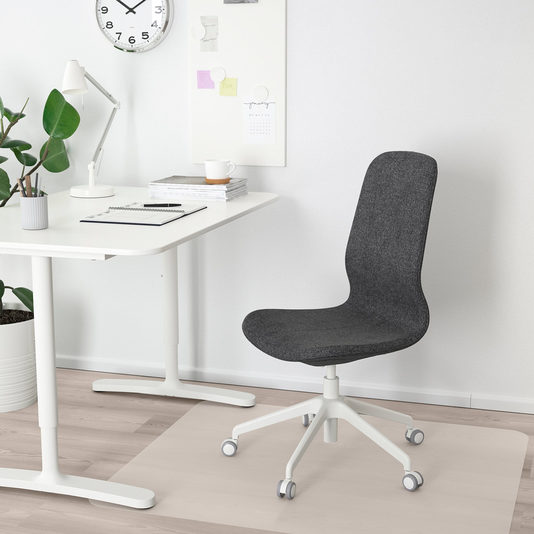 LÅNGFJÄLL, swivel chair, 392.525.15