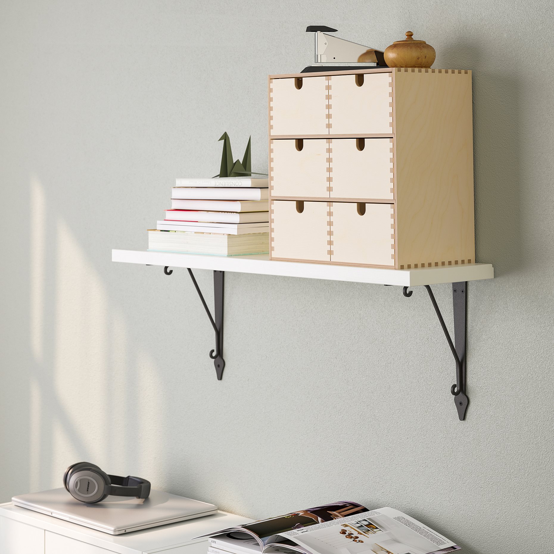 TRANHULT/KROKSHULT, wall shelf, 393.363.32