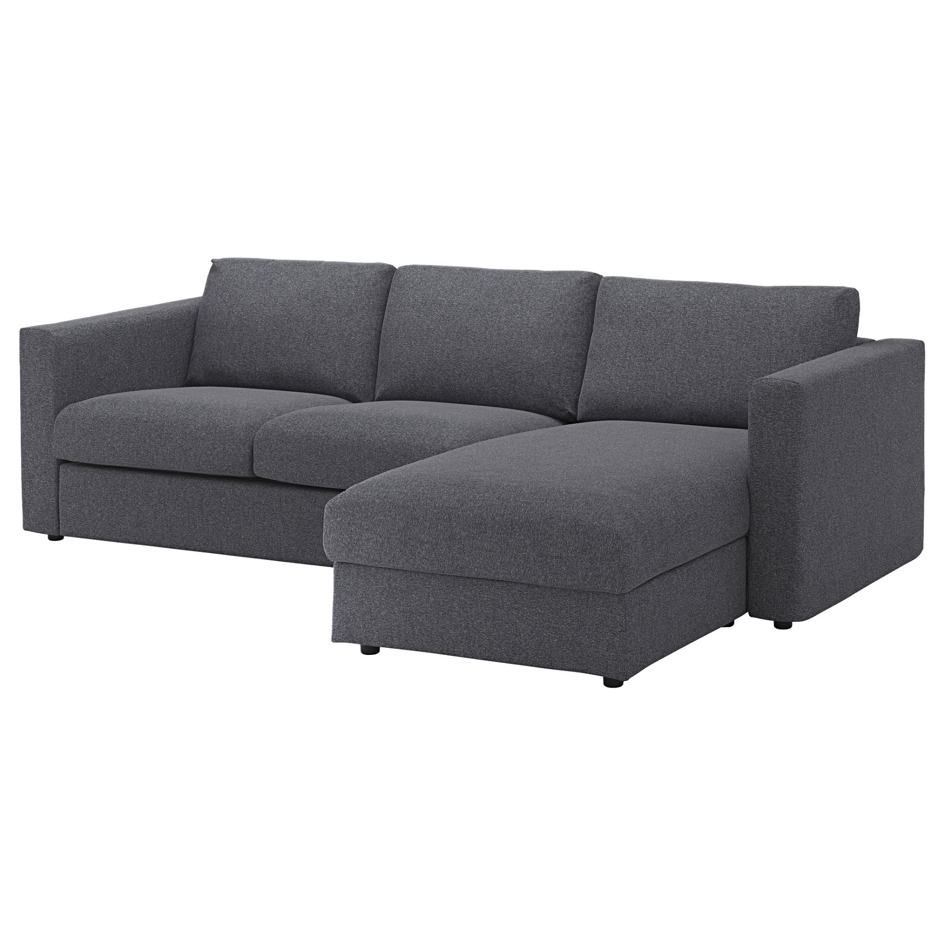 VIMLE, 3-seat sofa with chaise longue, 393.991.12