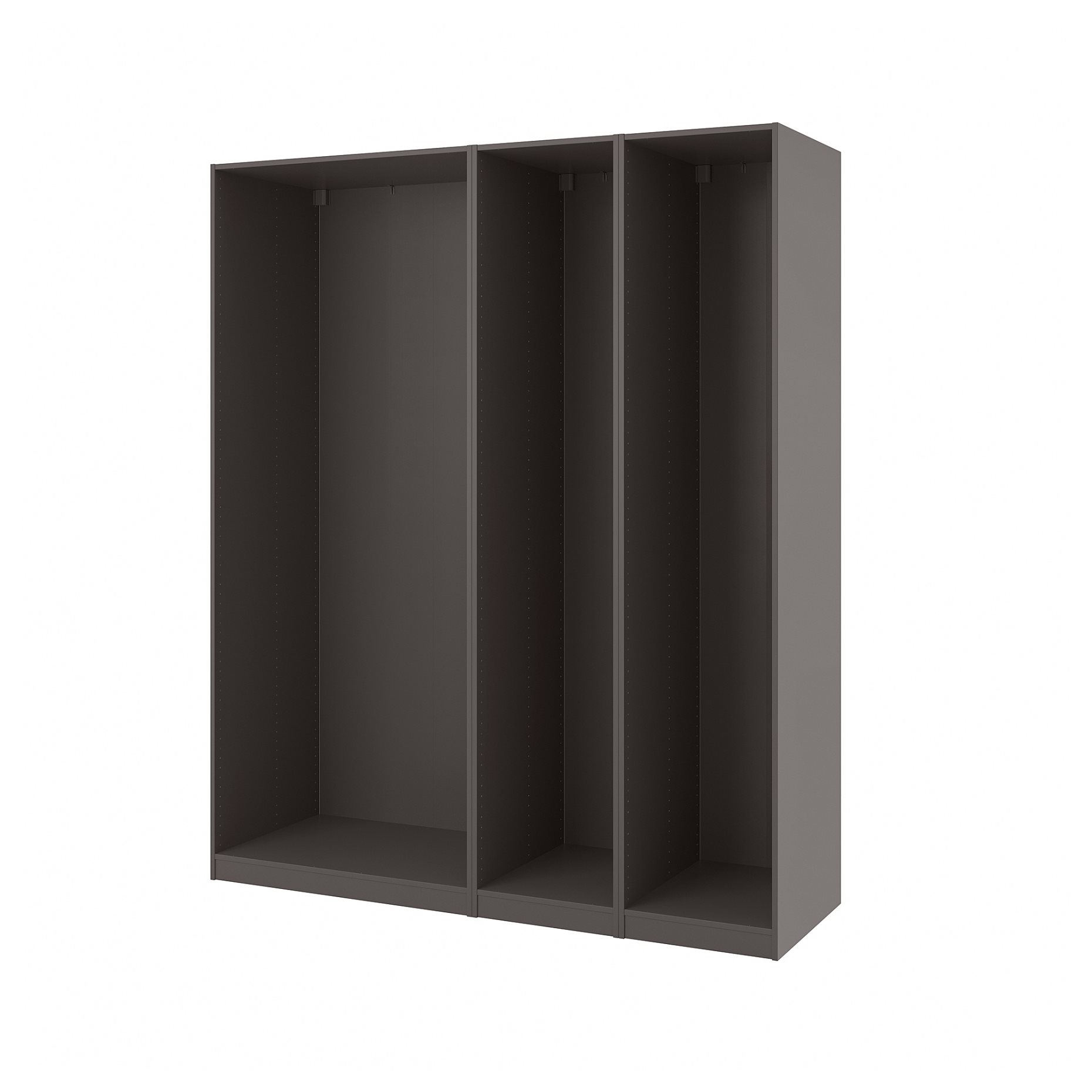 PAX, 3 wardrobe frames, 200x58x236 cm, 394.948.16
