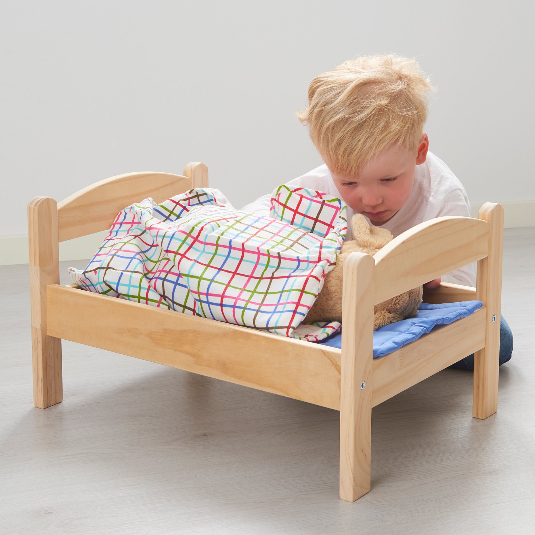 DUKTIG, doll`s bed with bedlinen set, 400.863.51