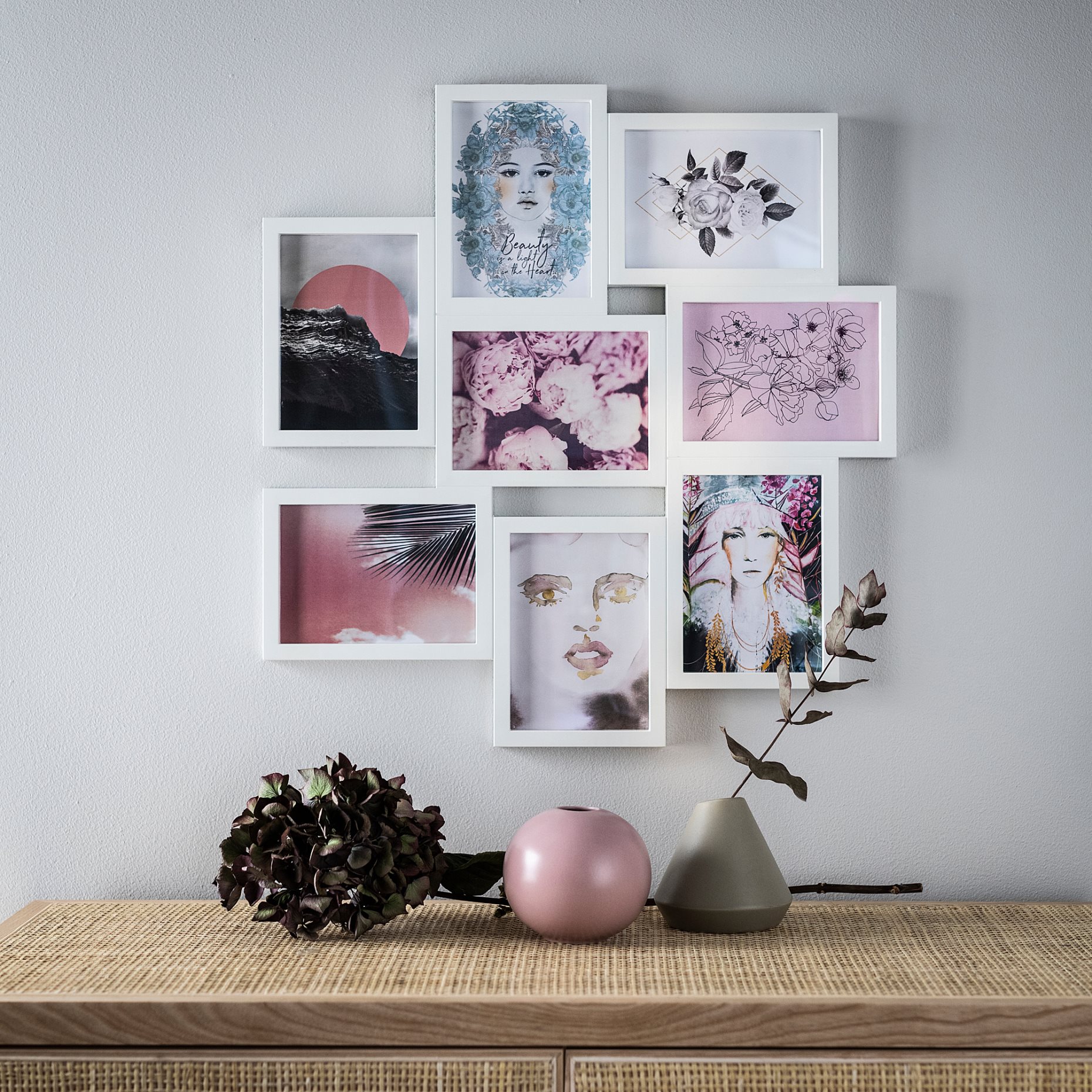 VÄXBO, collage frame for 8 photos, 13x18 cm, 402.566.21
