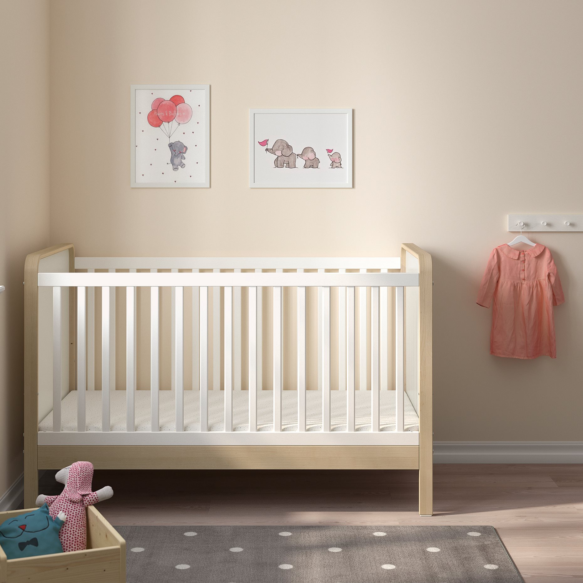 ALSKVARD, cot, 70x140 cm, 404.667.04