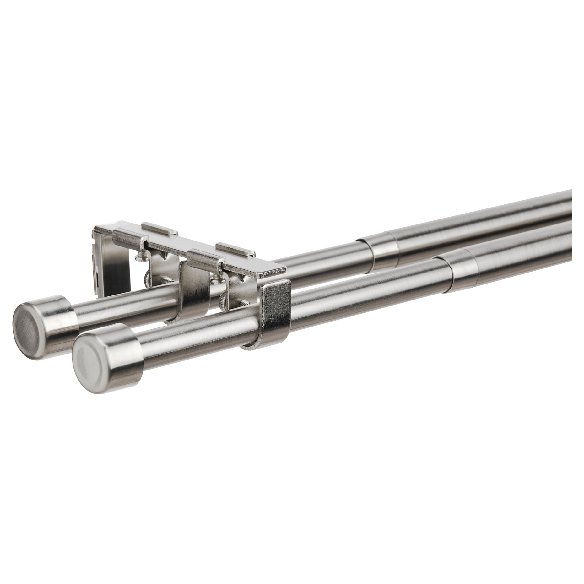 BEKRÄFTA, σετ διπλής ράγας κουρτίνας, 120-210 cm 19 mm, 404.897.05