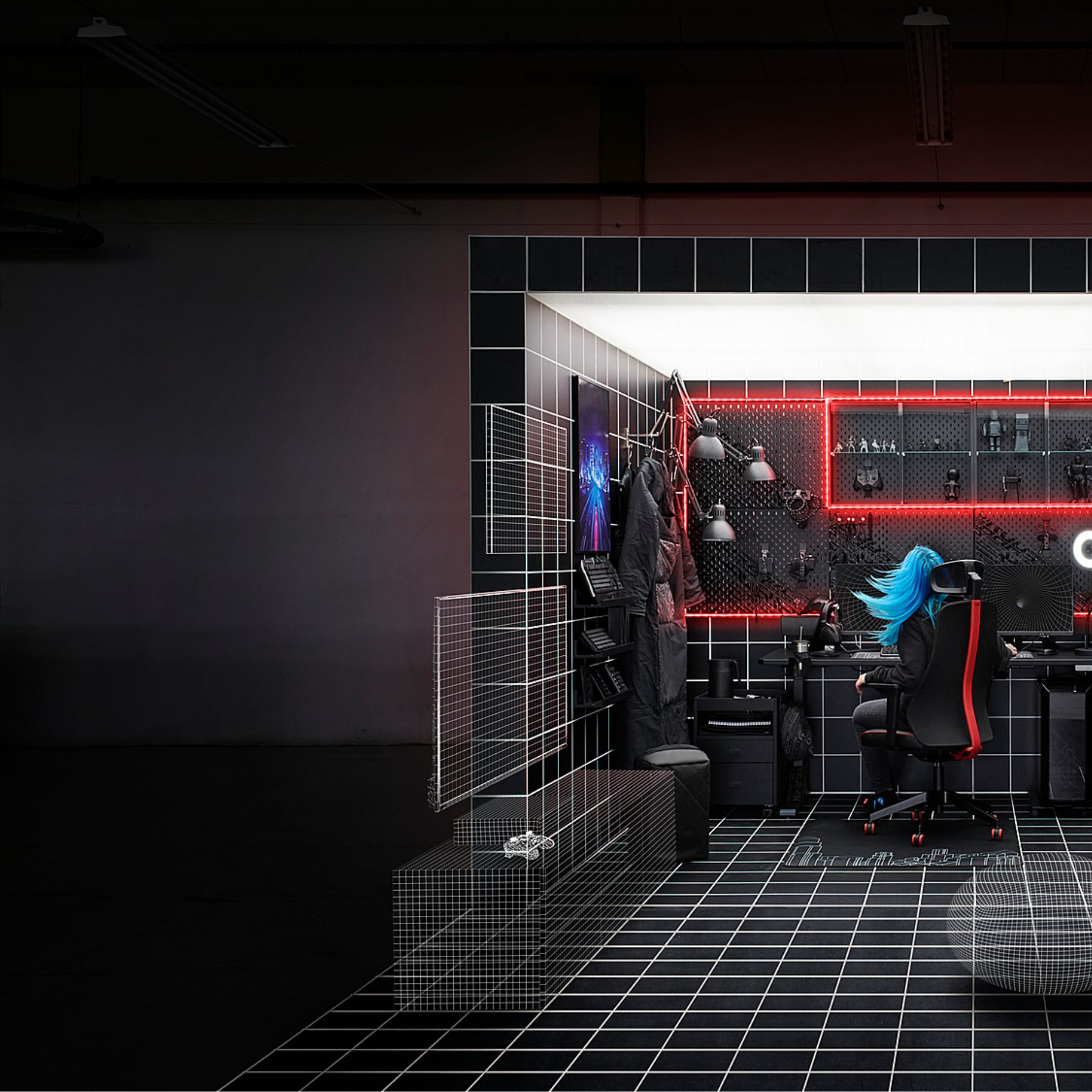 LÅNESPELARE, κούπα με καπάκι και καλαμάκι, 405.078.46