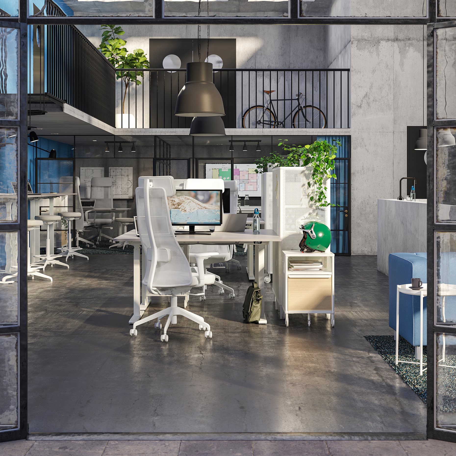 JÄRVFJÄLLET, καρέκλα γραφείου με μπράτσα, 405.218.52